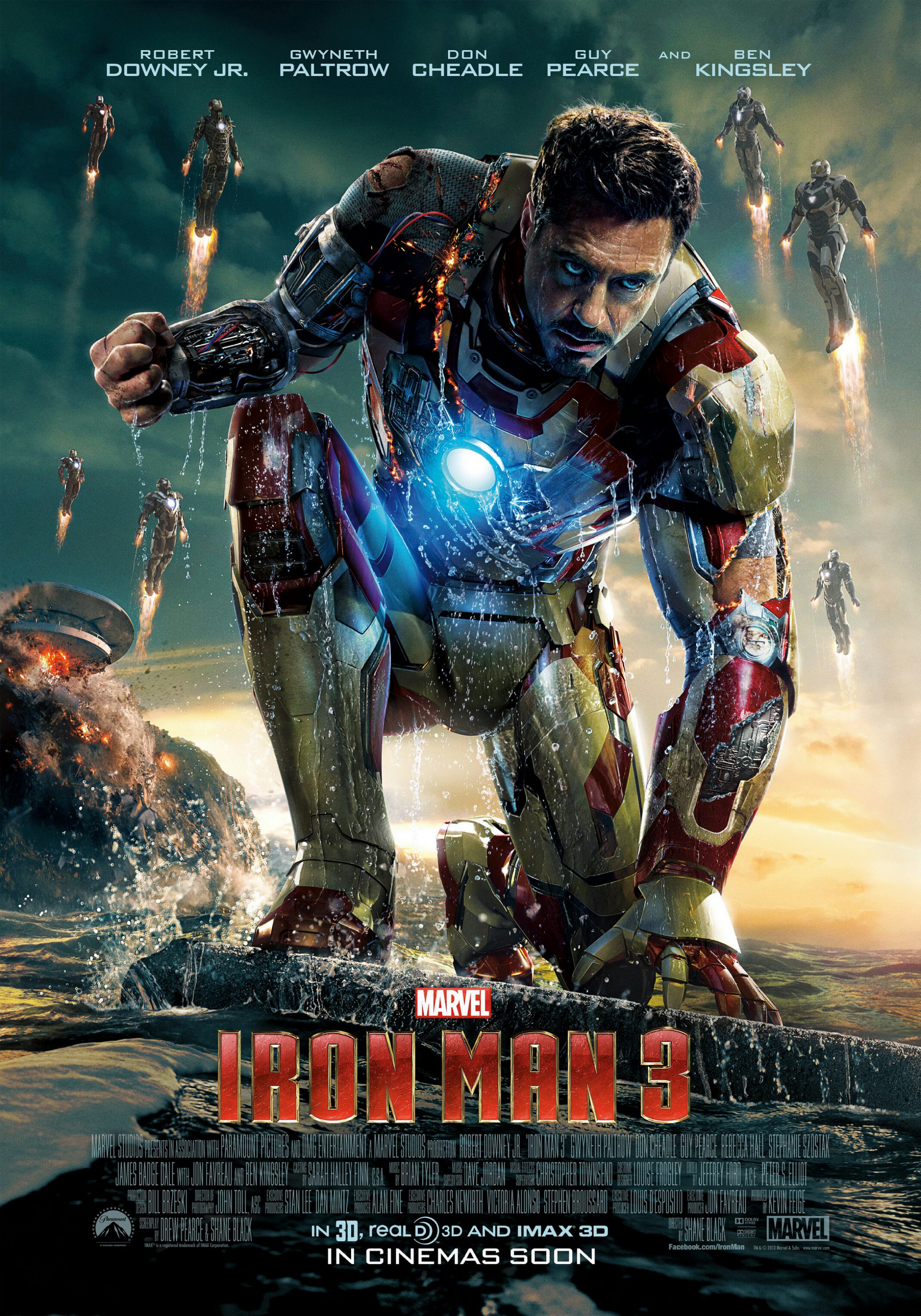 Mega Sized Movie Poster Image for Iron Man 3 (#7 of 12)