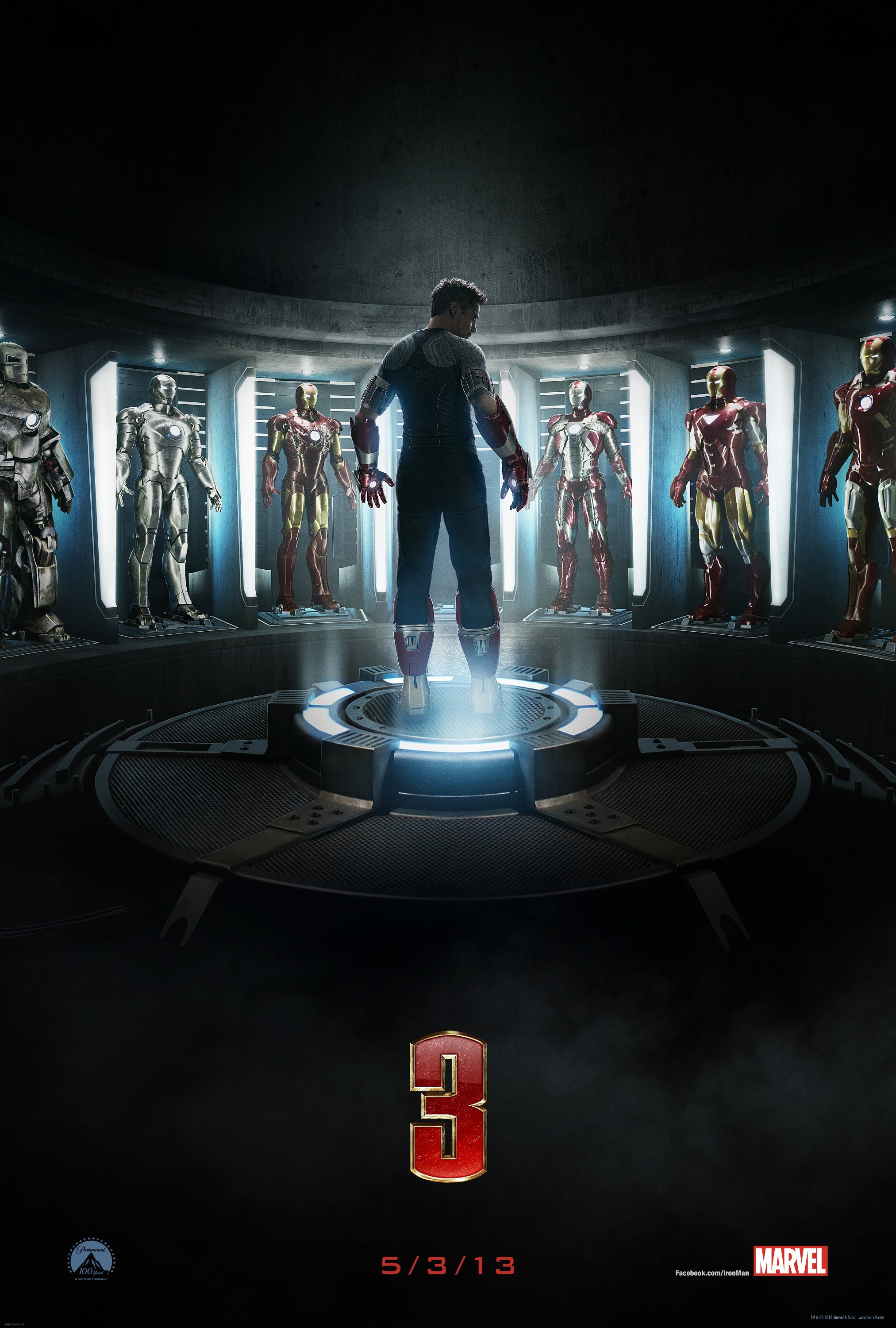 Mega Sized Movie Poster Image for Iron Man 3 (#1 of 12)