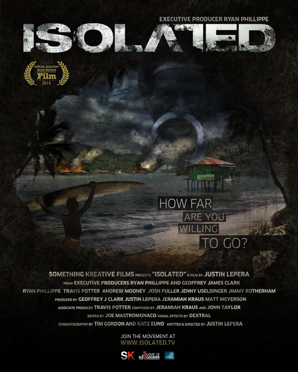 Extra Large Movie Poster Image for Isolated 