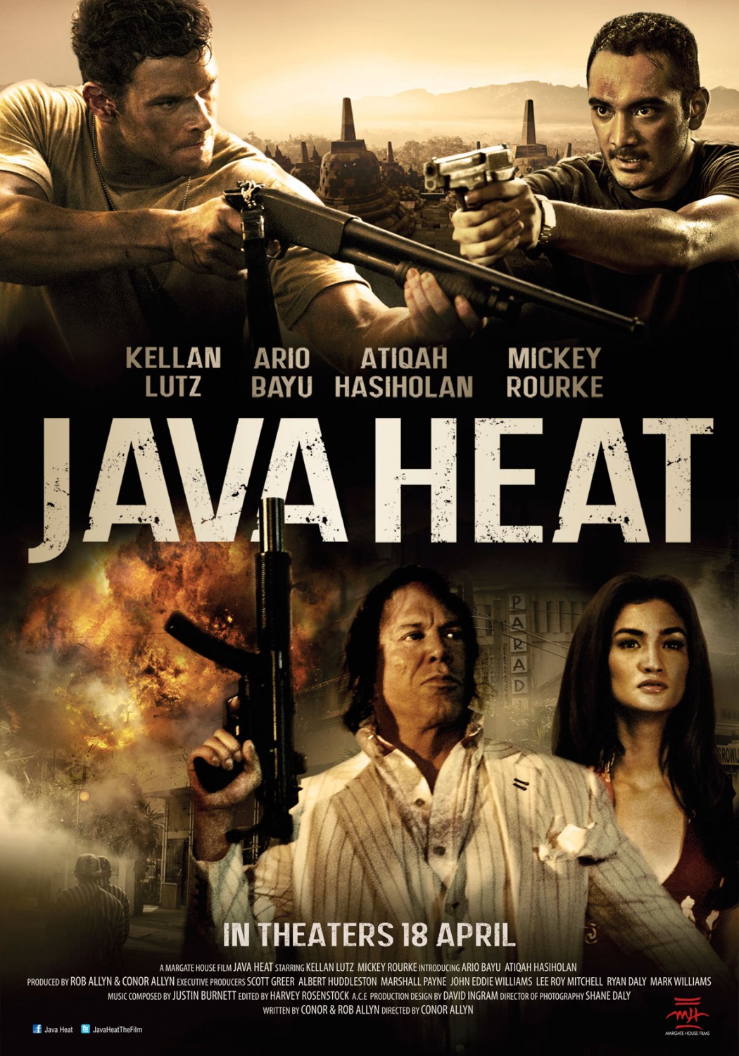 Extra Large Movie Poster Image for Java Heat (#1 of 3)