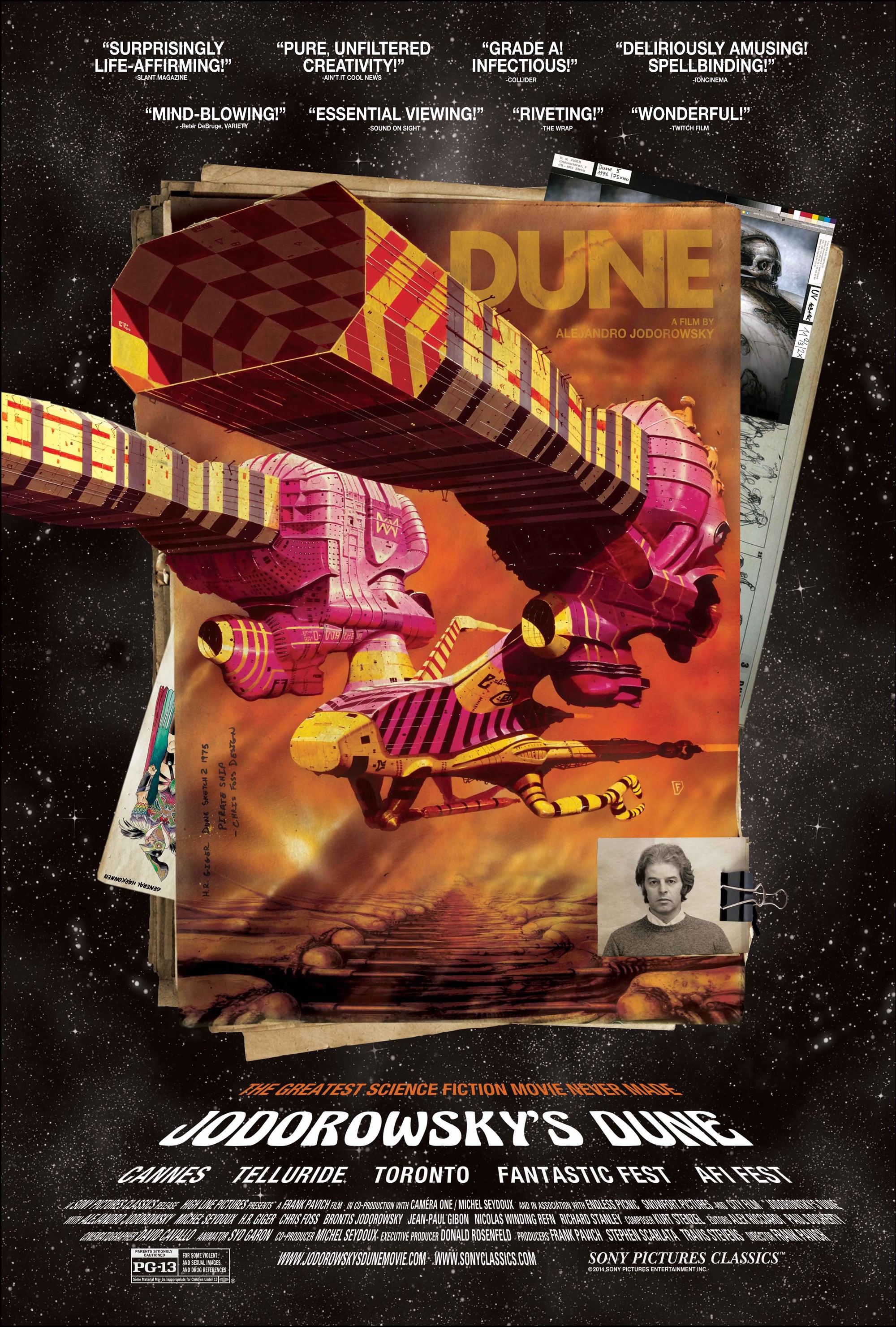 Mega Sized Movie Poster Image for Jodorowsky's Dune (#3 of 3)