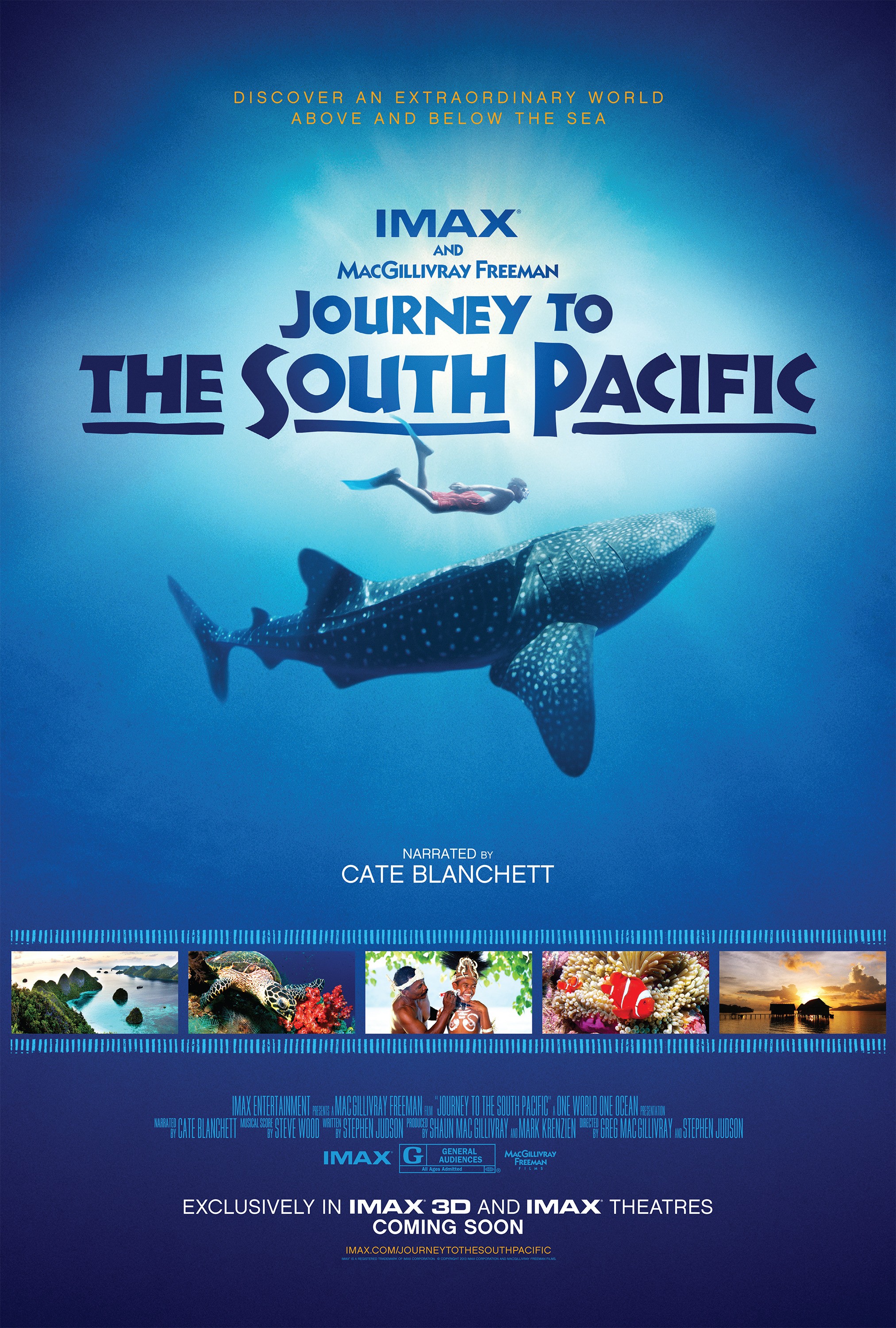 Mega Sized Movie Poster Image for Journey to the South Pacific 