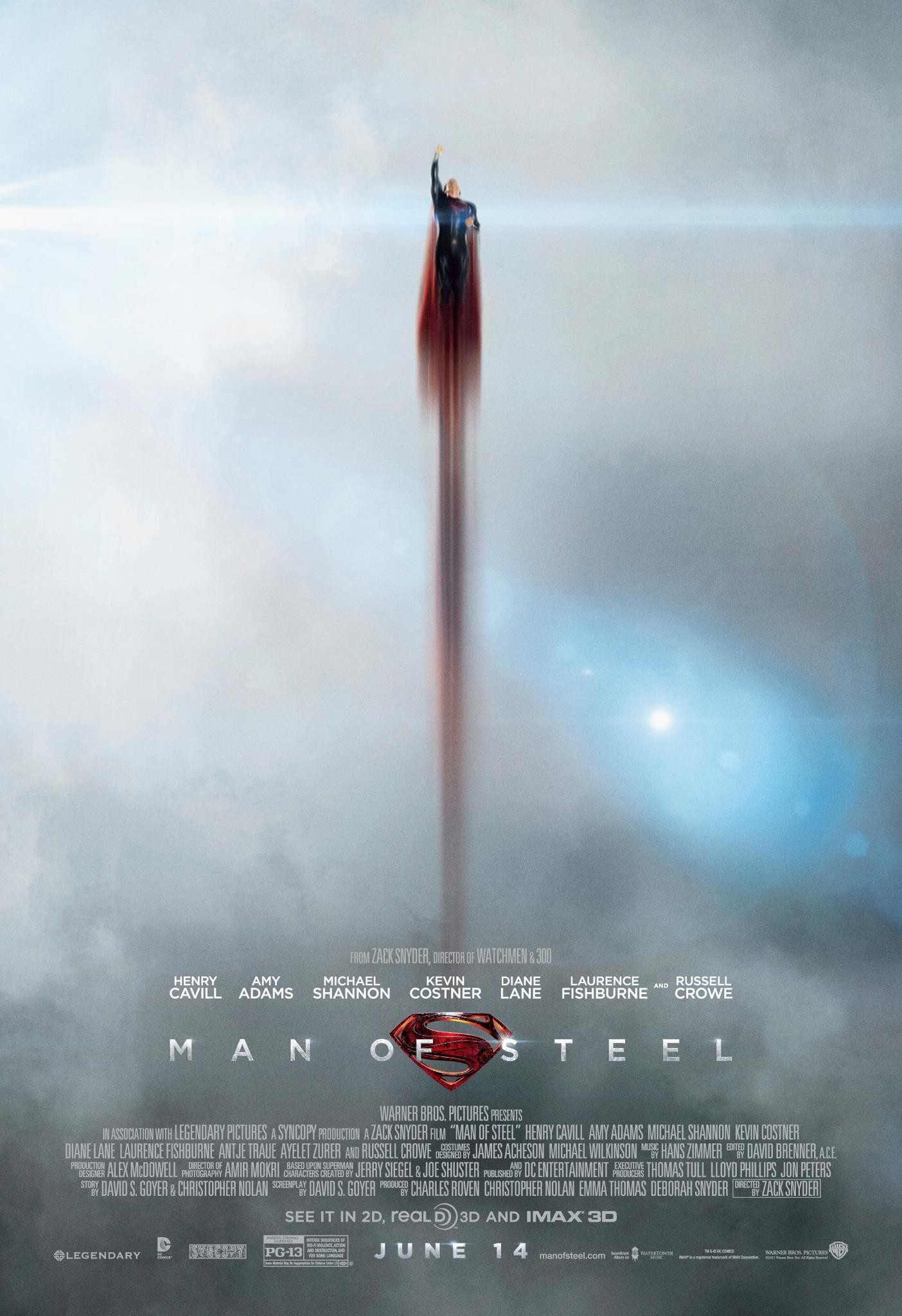 Mega Sized Movie Poster Image for Man of Steel (#8 of 16)