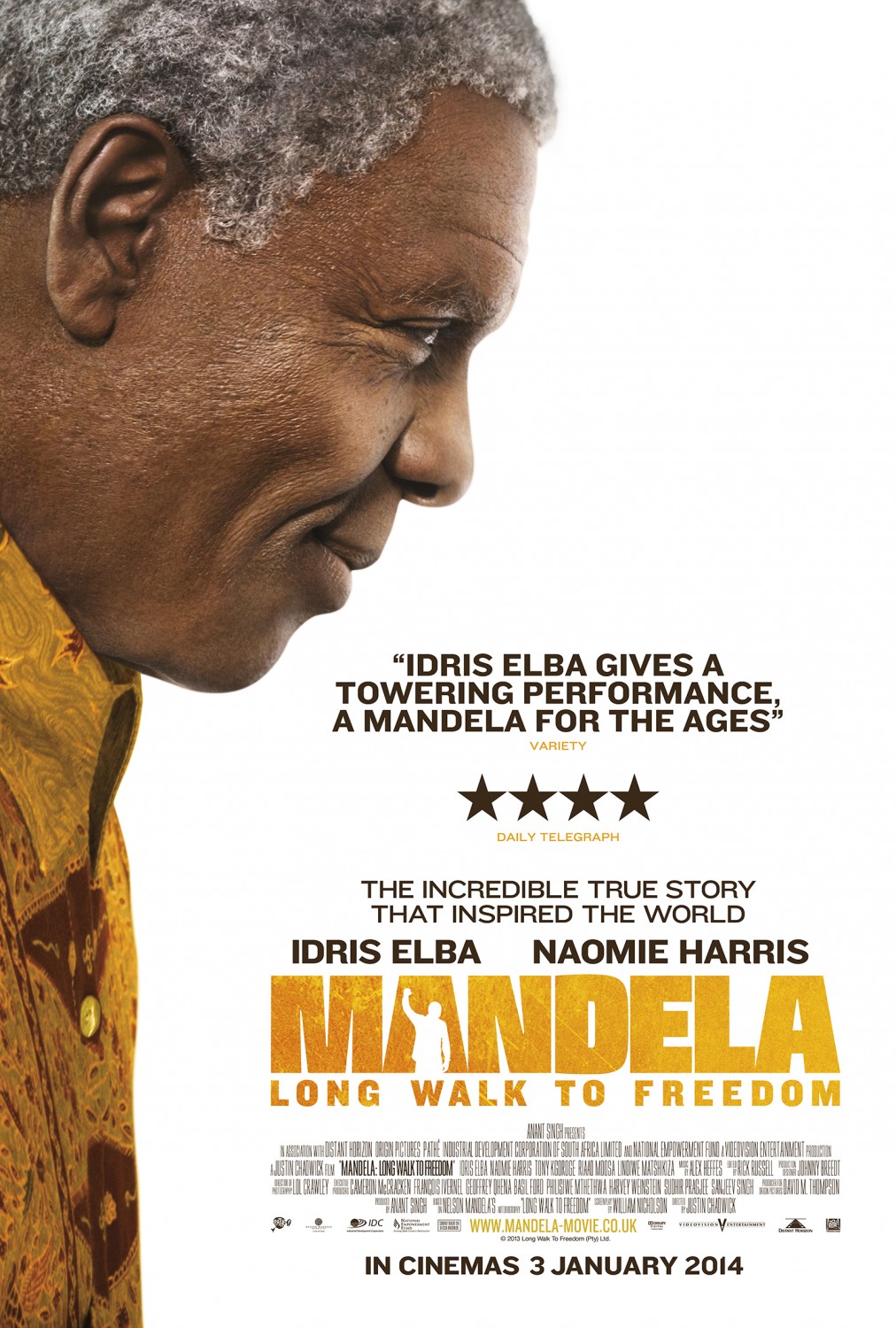 Extra Large Movie Poster Image for Mandela: Long Walk to Freedom (#6 of 8)
