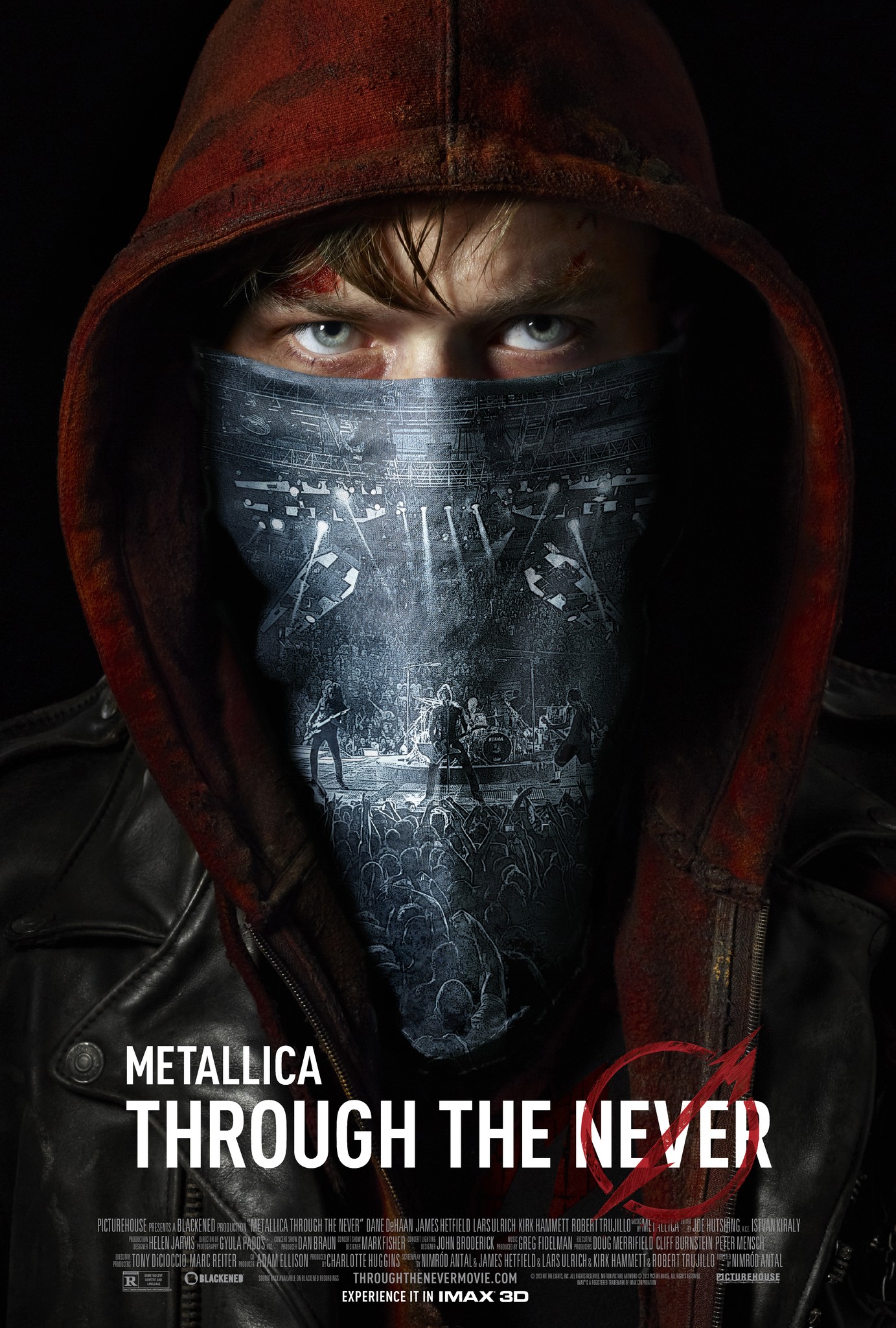 Mega Sized Movie Poster Image for Metallica Through the Never (#2 of 3)