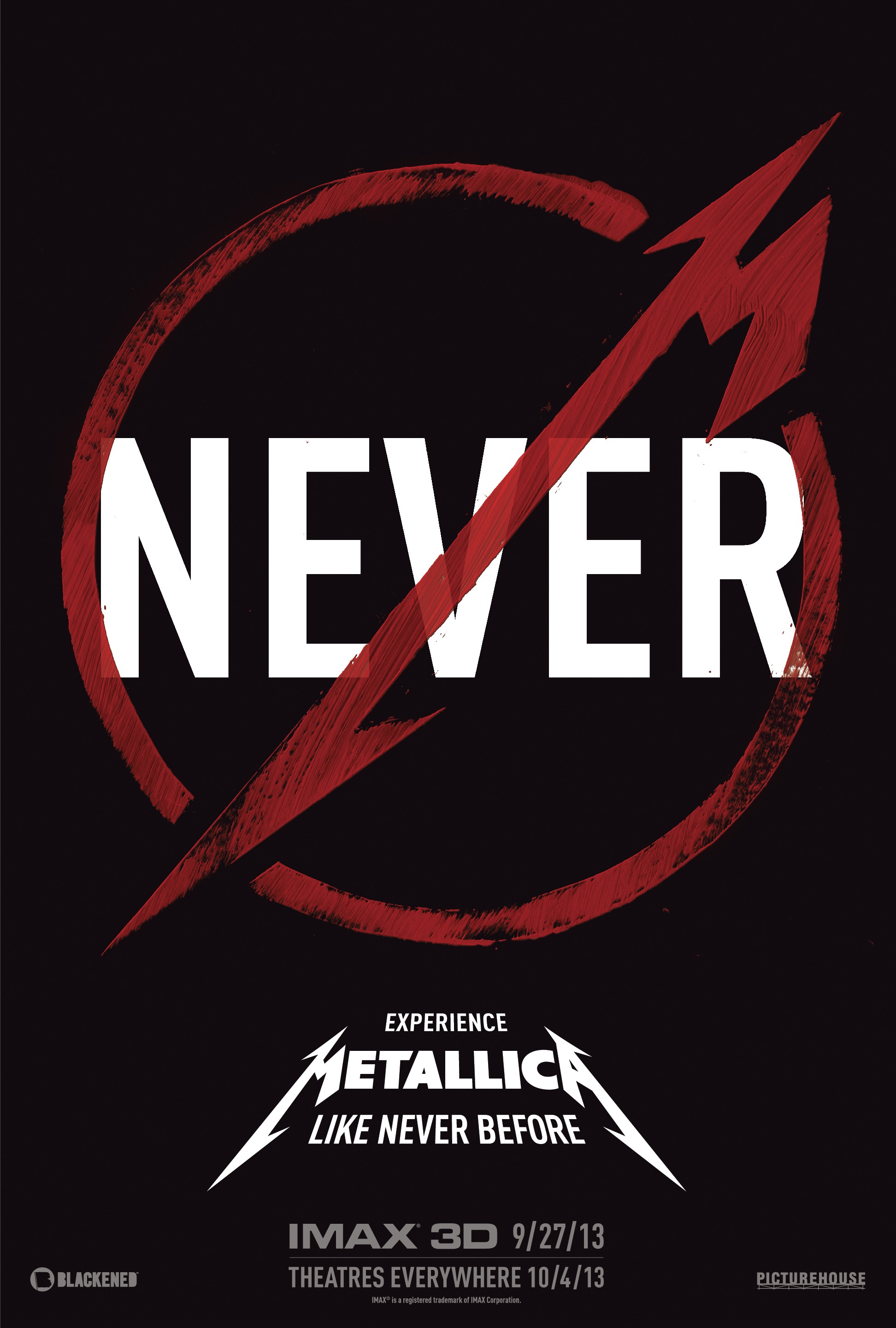 Mega Sized Movie Poster Image for Metallica Through the Never (#1 of 3)