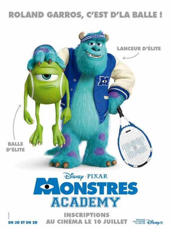 Monsters University Movie Poster