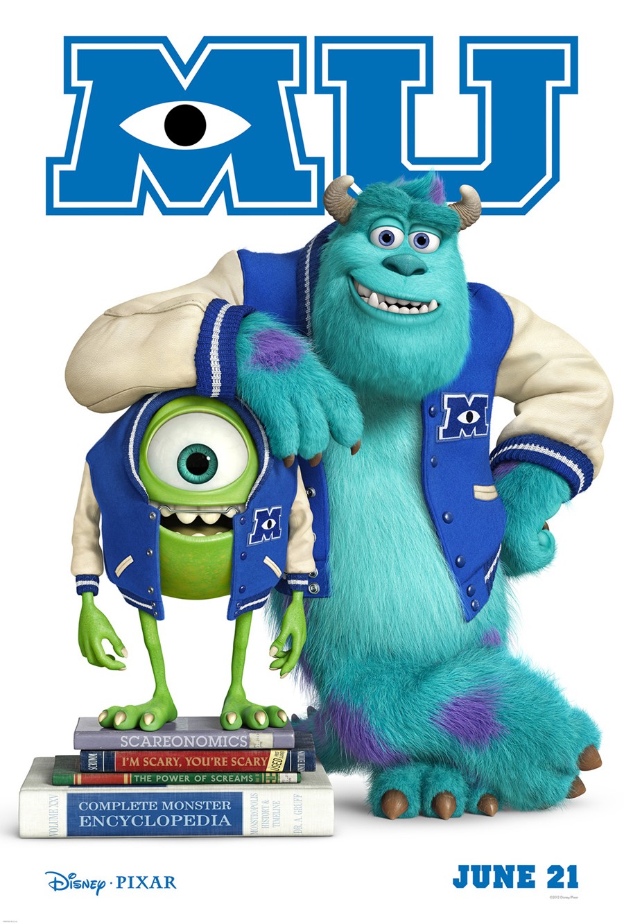 Extra Large Movie Poster Image for Monsters University (#1 of 21)