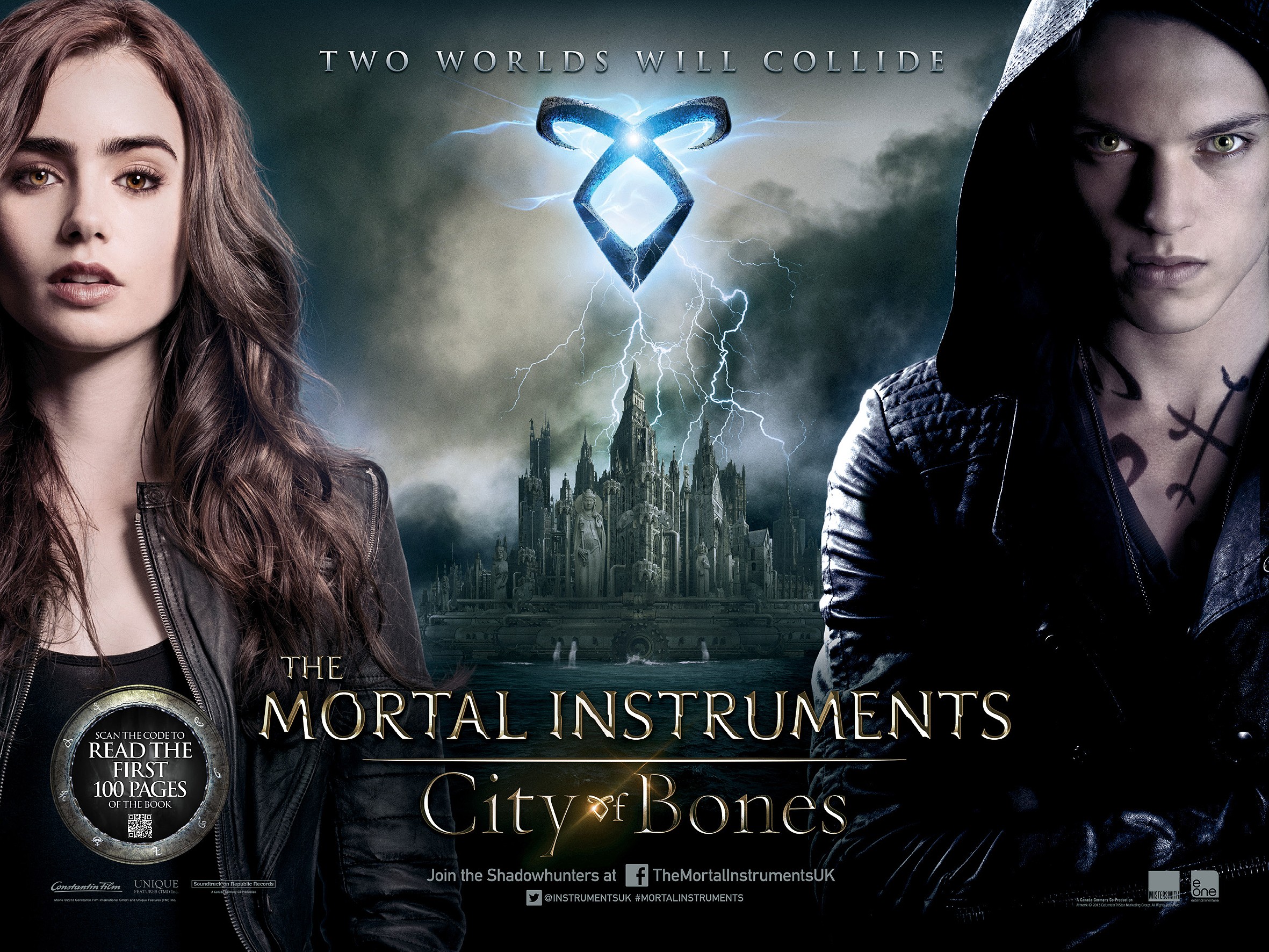 Mega Sized Movie Poster Image for The Mortal Instruments: City of Bones (#5 of 15)