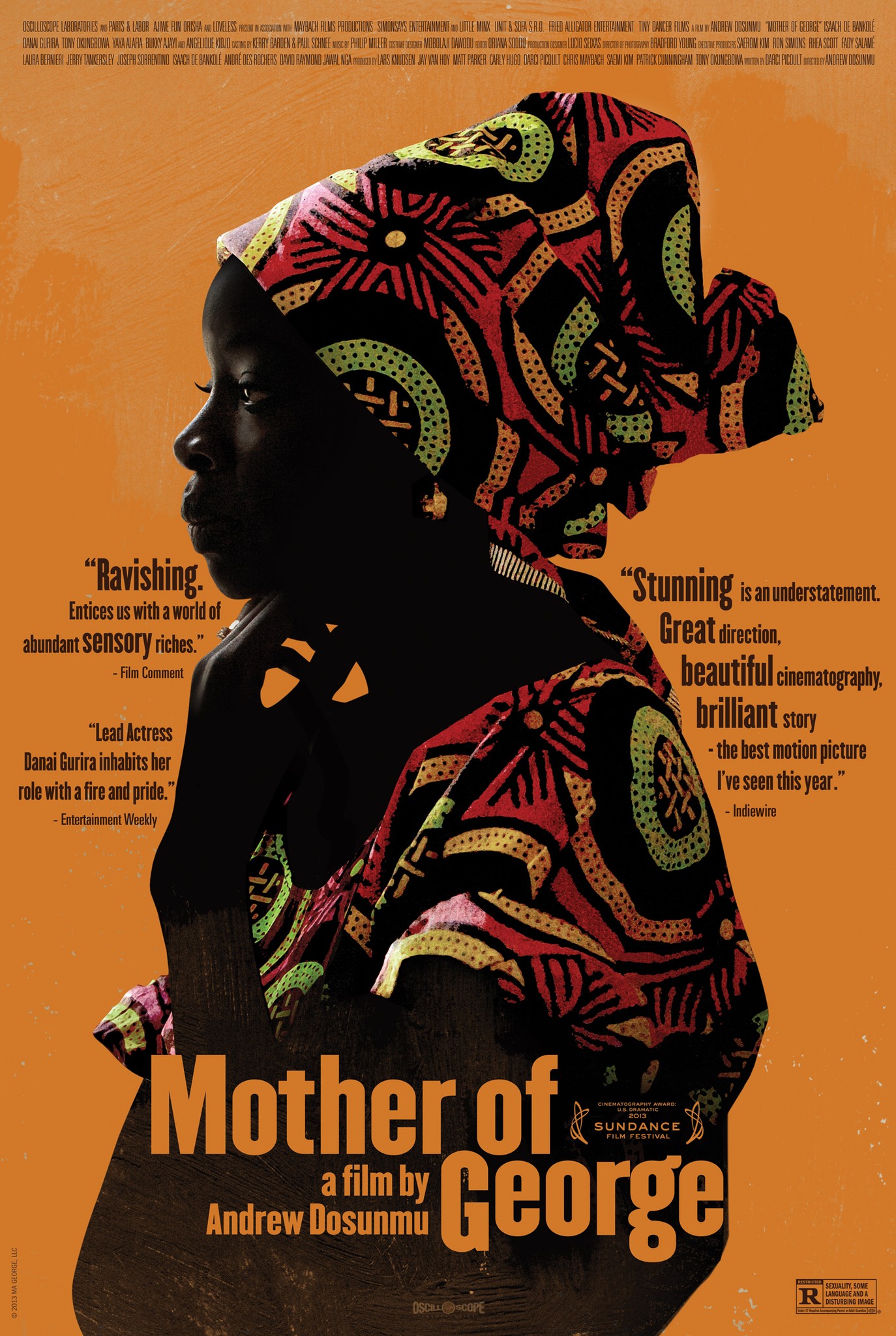 Mega Sized Movie Poster Image for Mother of George (#1 of 2)