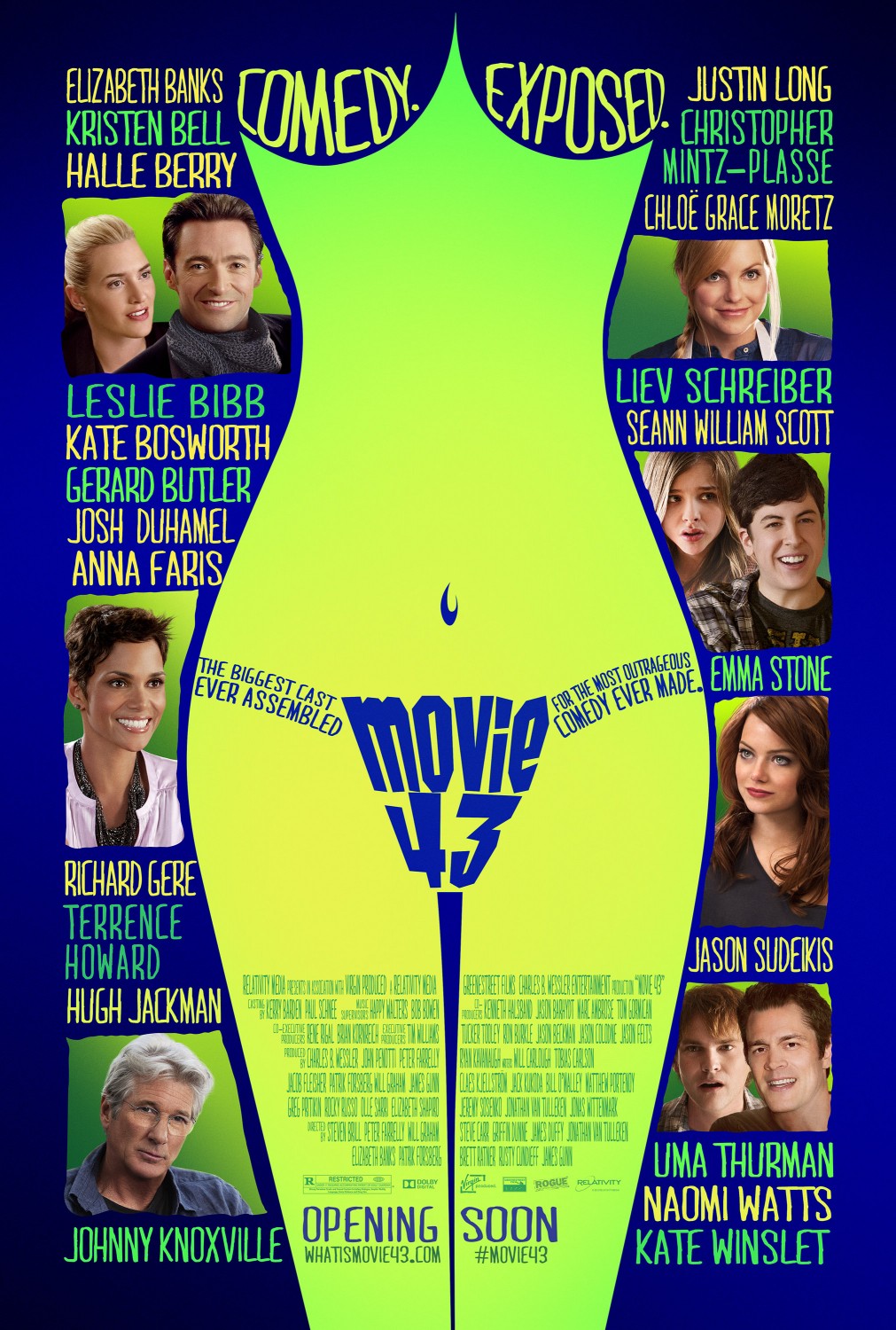 Extra Large Movie Poster Image for Movie 43 (#1 of 5)