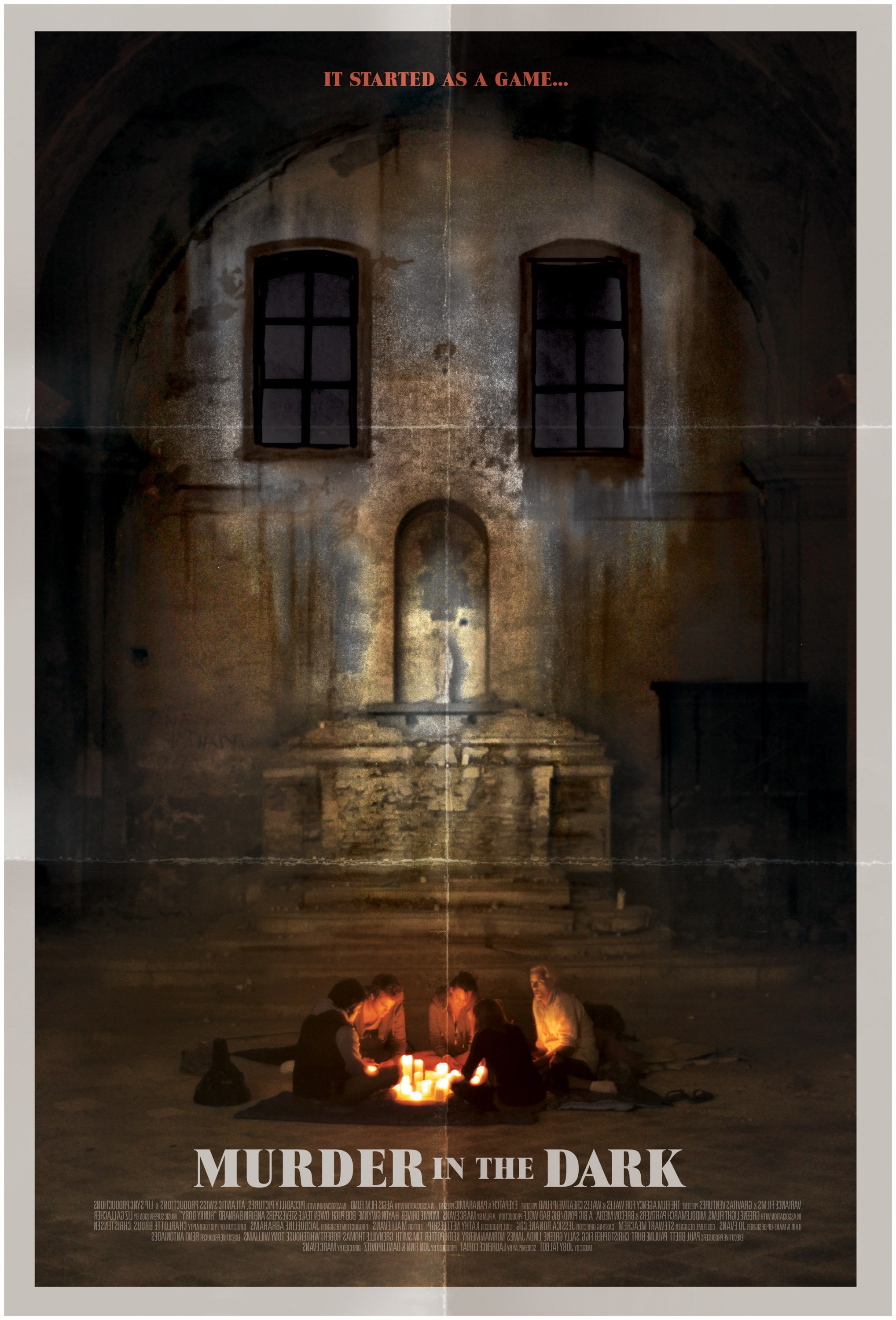 Mega Sized Movie Poster Image for Murder in the Dark 