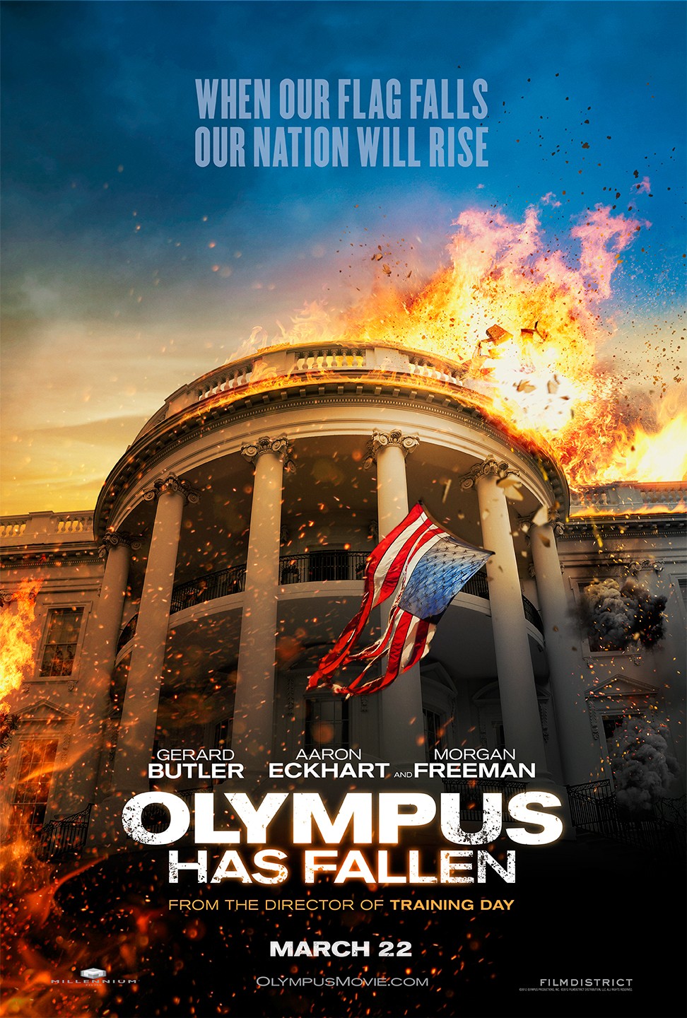 Extra Large Movie Poster Image for Olympus Has Fallen (#1 of 13)