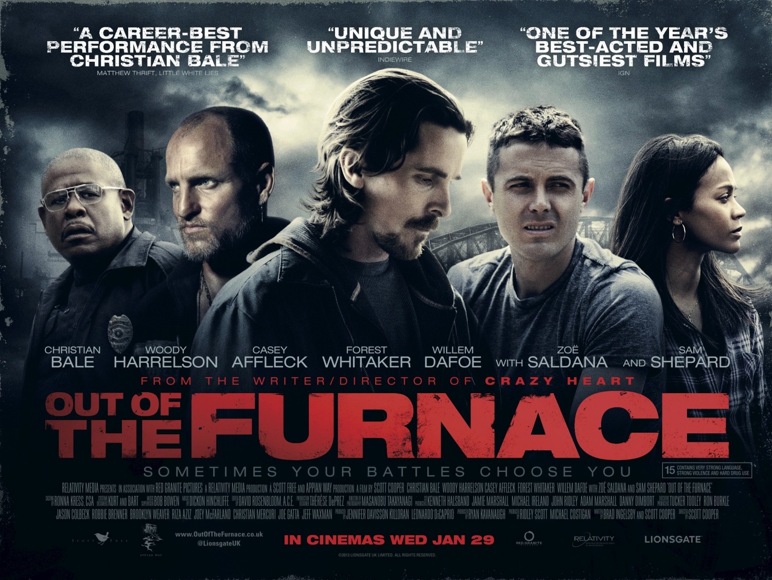 Extra Large Movie Poster Image for Out of the Furnace (#3 of 4)