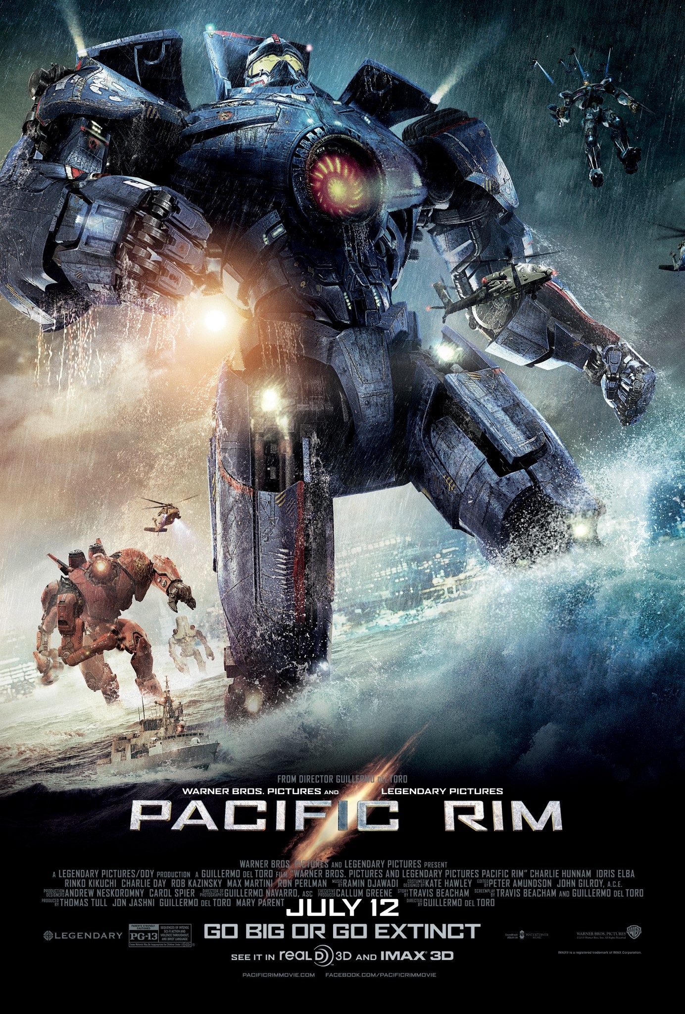 Mega Sized Movie Poster Image for Pacific Rim (#12 of 26)