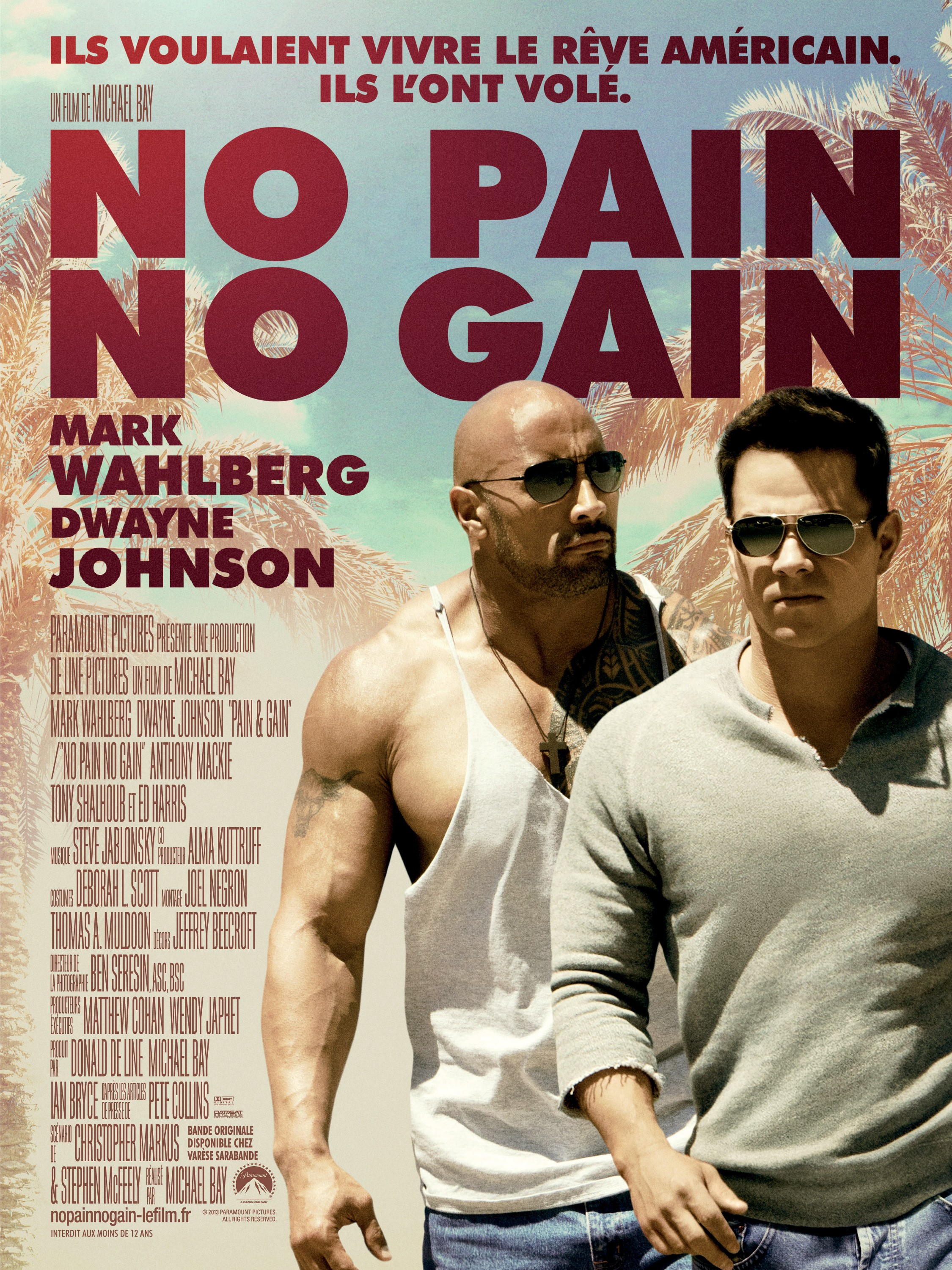 Mega Sized Movie Poster Image for Pain and Gain (#6 of 6)