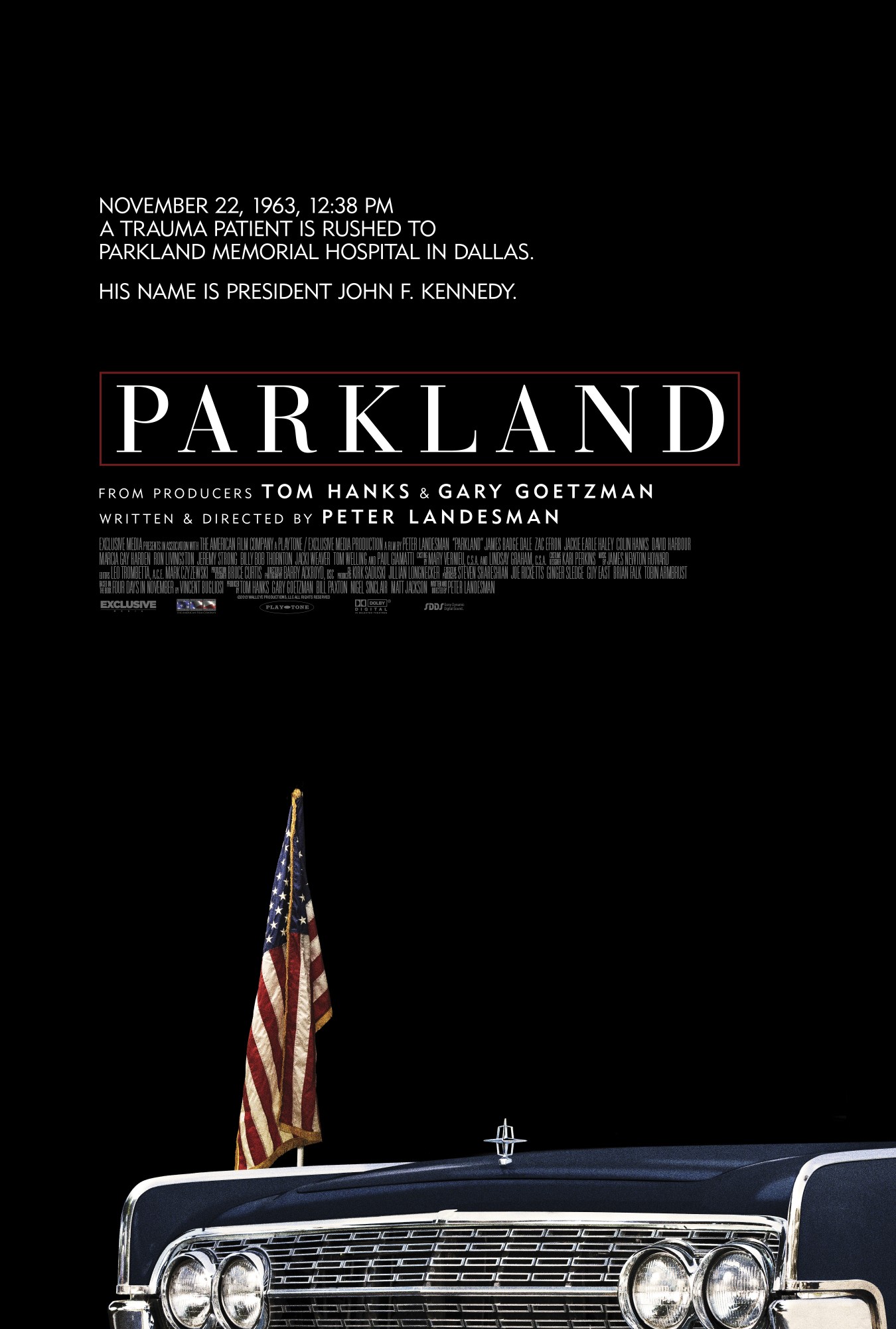 Mega Sized Movie Poster Image for Parkland (#3 of 4)