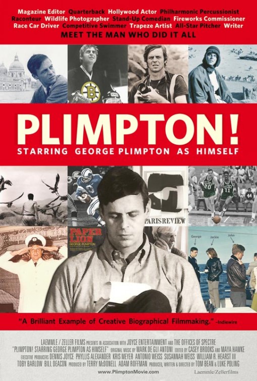 Plimpton! Starring George Plimpton as Himself Movie Poster
