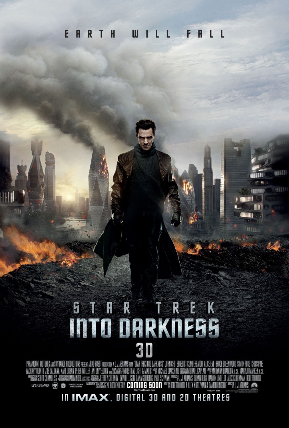 Extra Large Movie Poster Image for Star Trek Into Darkness (#3 of 22)