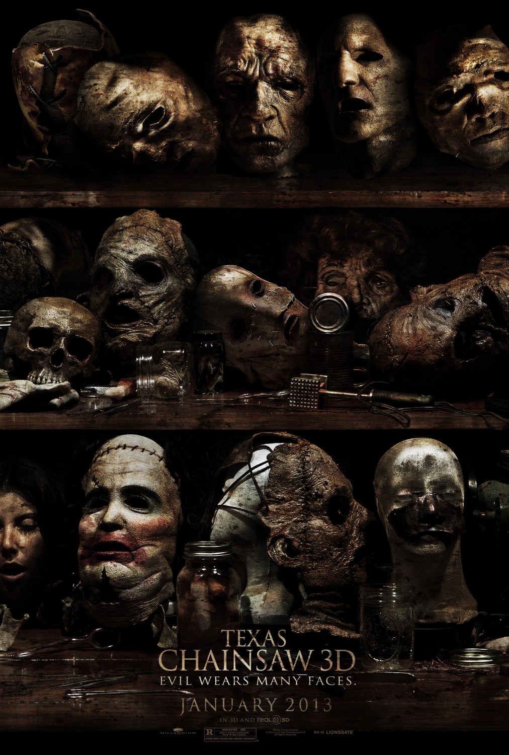 Extra Large Movie Poster Image for Texas Chainsaw 3D (#1 of 5)