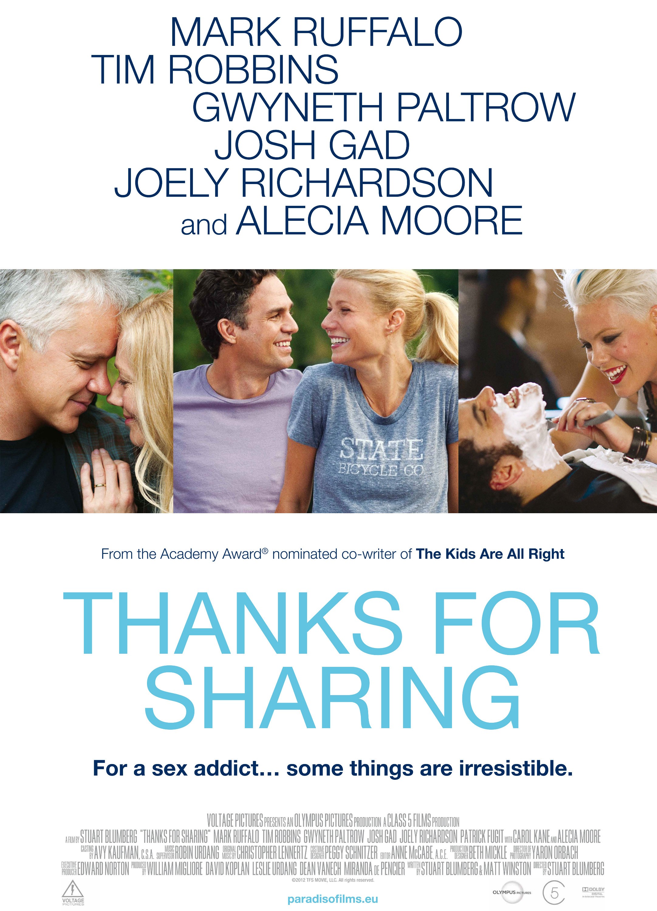 Mega Sized Movie Poster Image for Thanks for Sharing (#3 of 7)