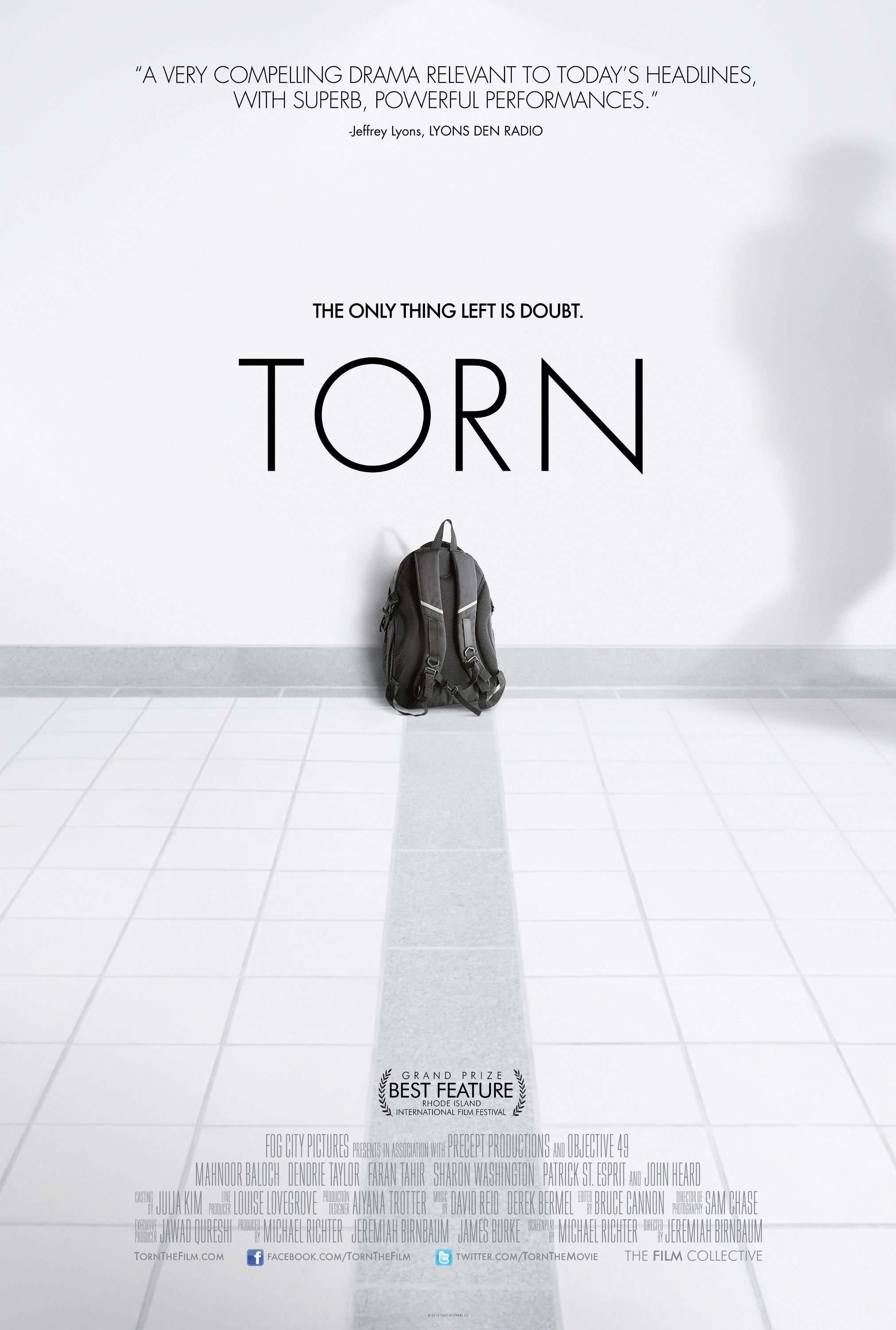 Mega Sized Movie Poster Image for Torn 