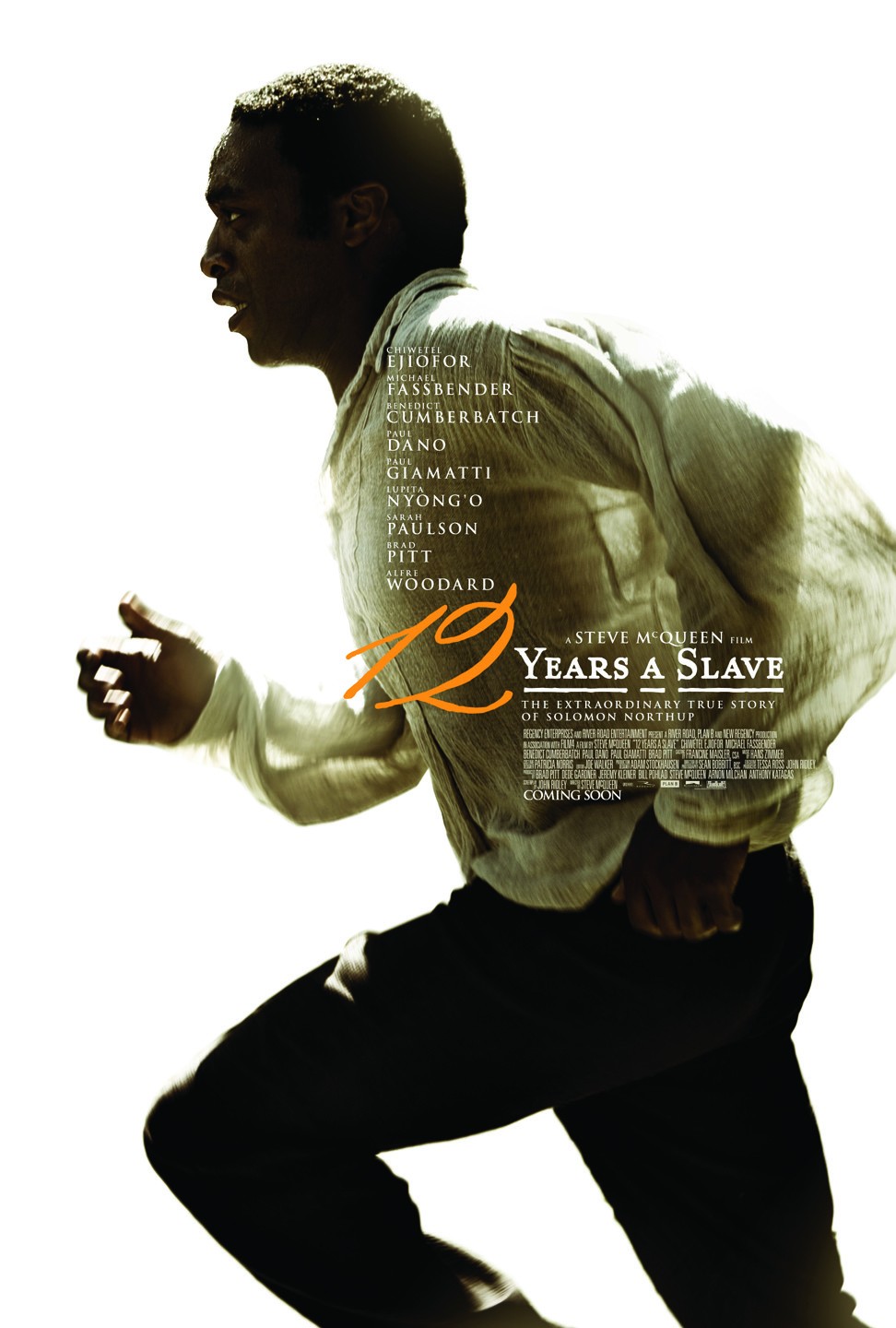 Extra Large Movie Poster Image for 12 Years a Slave (#1 of 3)
