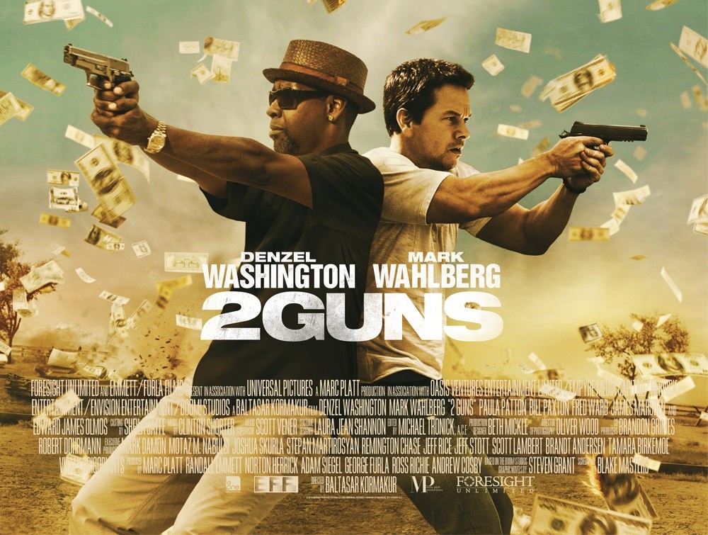Extra Large Movie Poster Image for 2 Guns (#2 of 5)