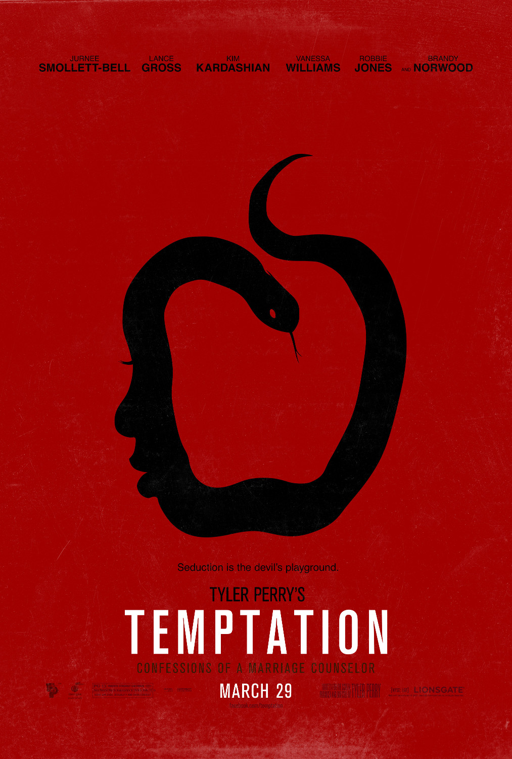 Extra Large Movie Poster Image for Temptation (#1 of 3)