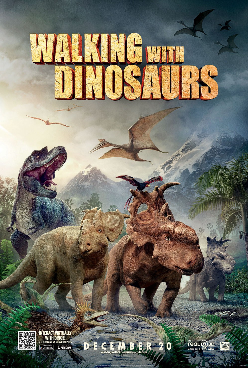 Extra Large Movie Poster Image for Walking with Dinosaurs 3D (#5 of 17)