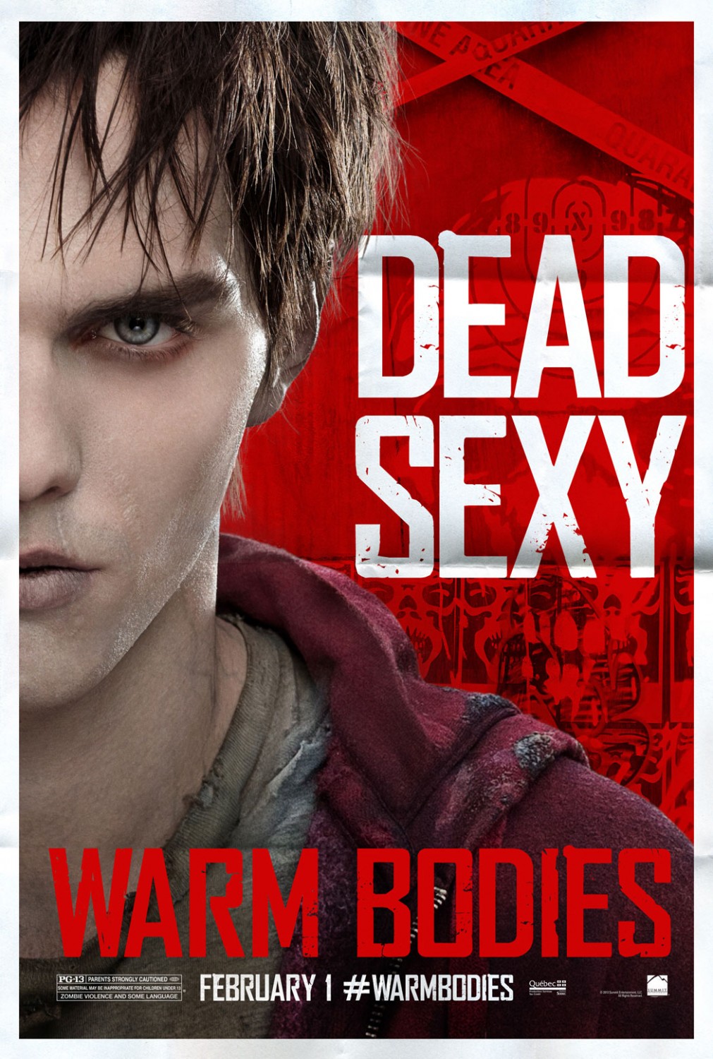 Extra Large Movie Poster Image for Warm Bodies (#3 of 14)