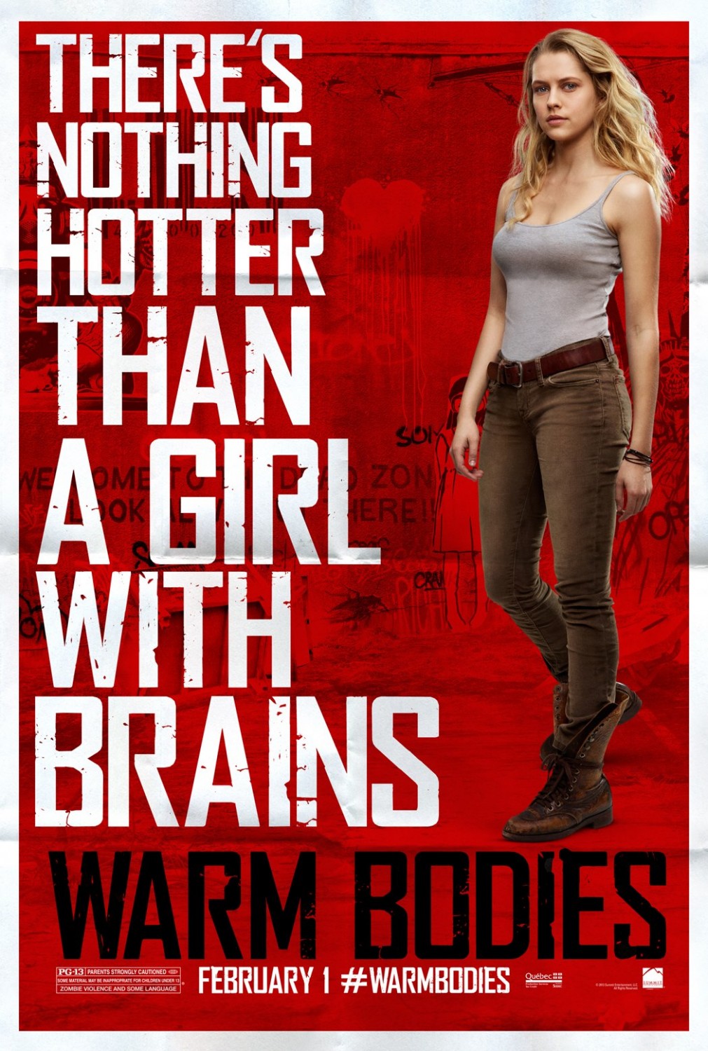 Extra Large Movie Poster Image for Warm Bodies (#5 of 14)