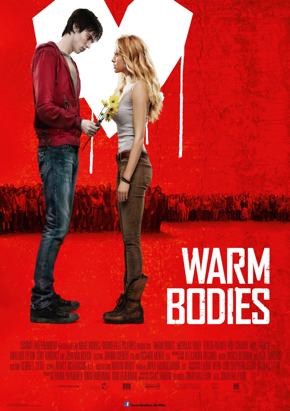 Extra Large Movie Poster Image for Warm Bodies (#9 of 14)