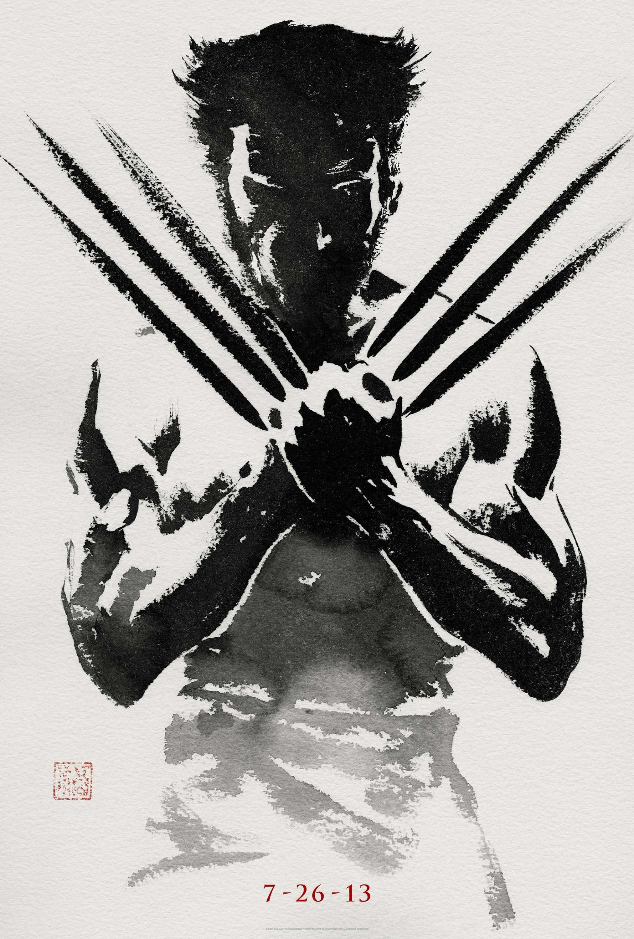 Mega Sized Movie Poster Image for The Wolverine (#1 of 18)