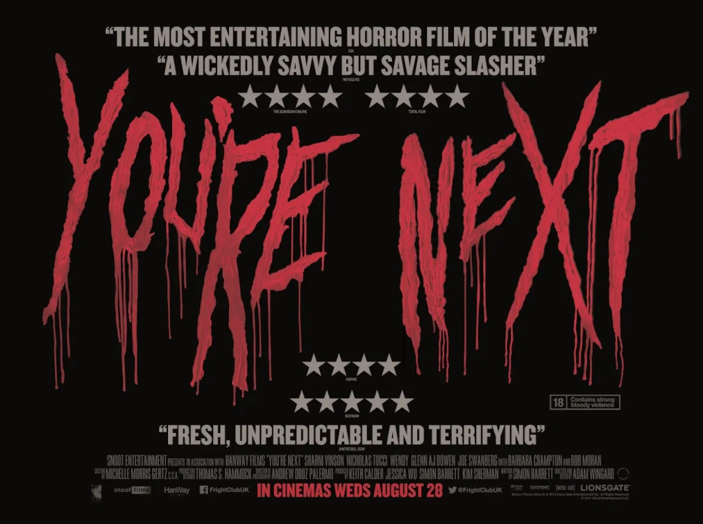 Extra Large Movie Poster Image for You're Next (#9 of 19)