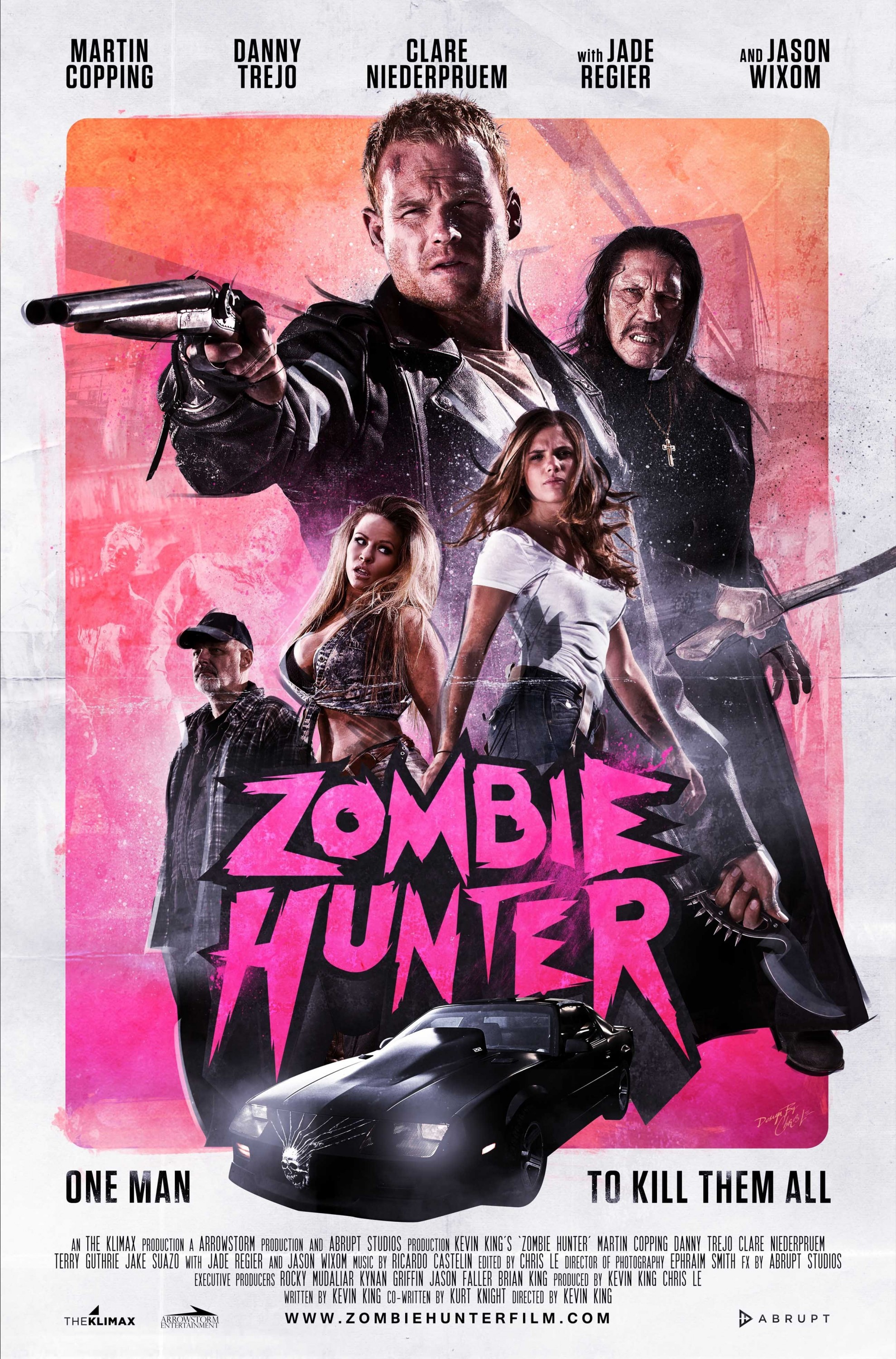 Mega Sized Movie Poster Image for Zombie Hunter 