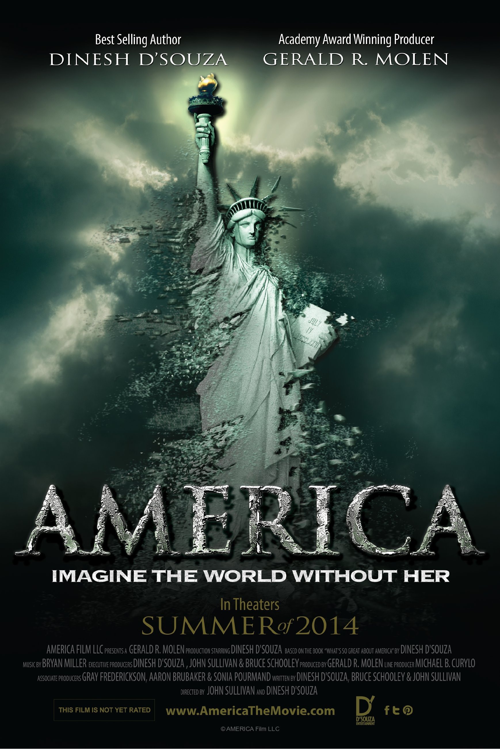 Mega Sized Movie Poster Image for America 