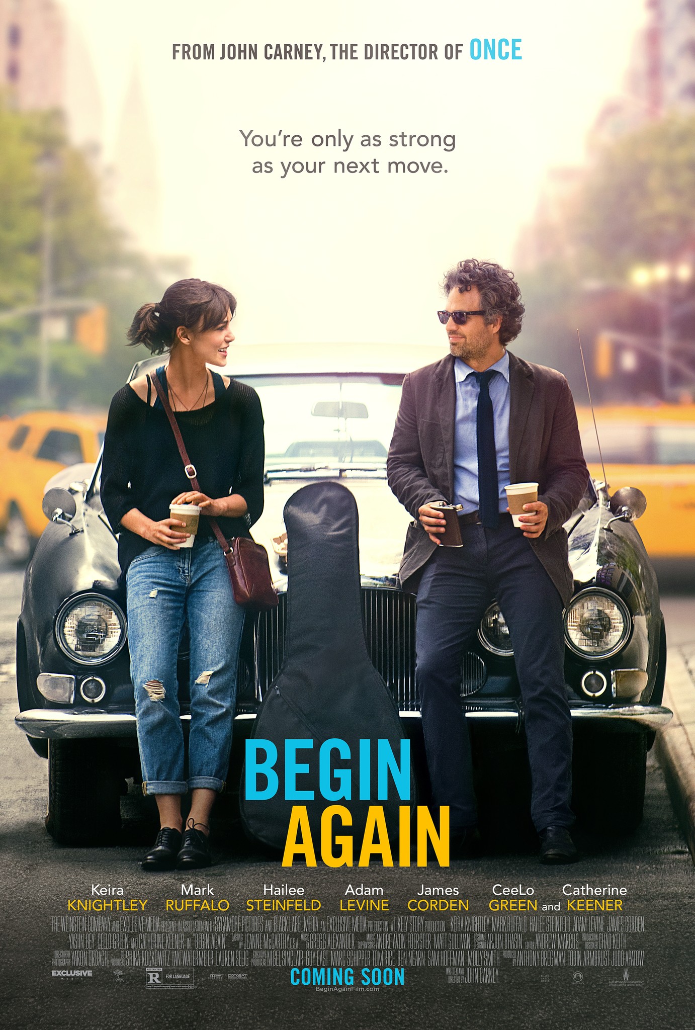 Mega Sized Movie Poster Image for Begin Again (#1 of 3)