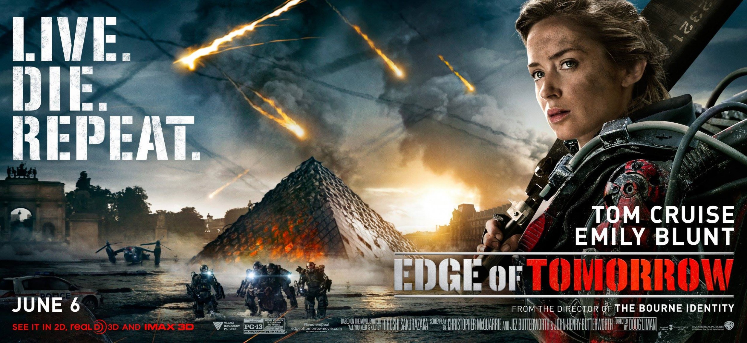 Mega Sized Movie Poster Image for Edge of Tomorrow (#6 of 17)