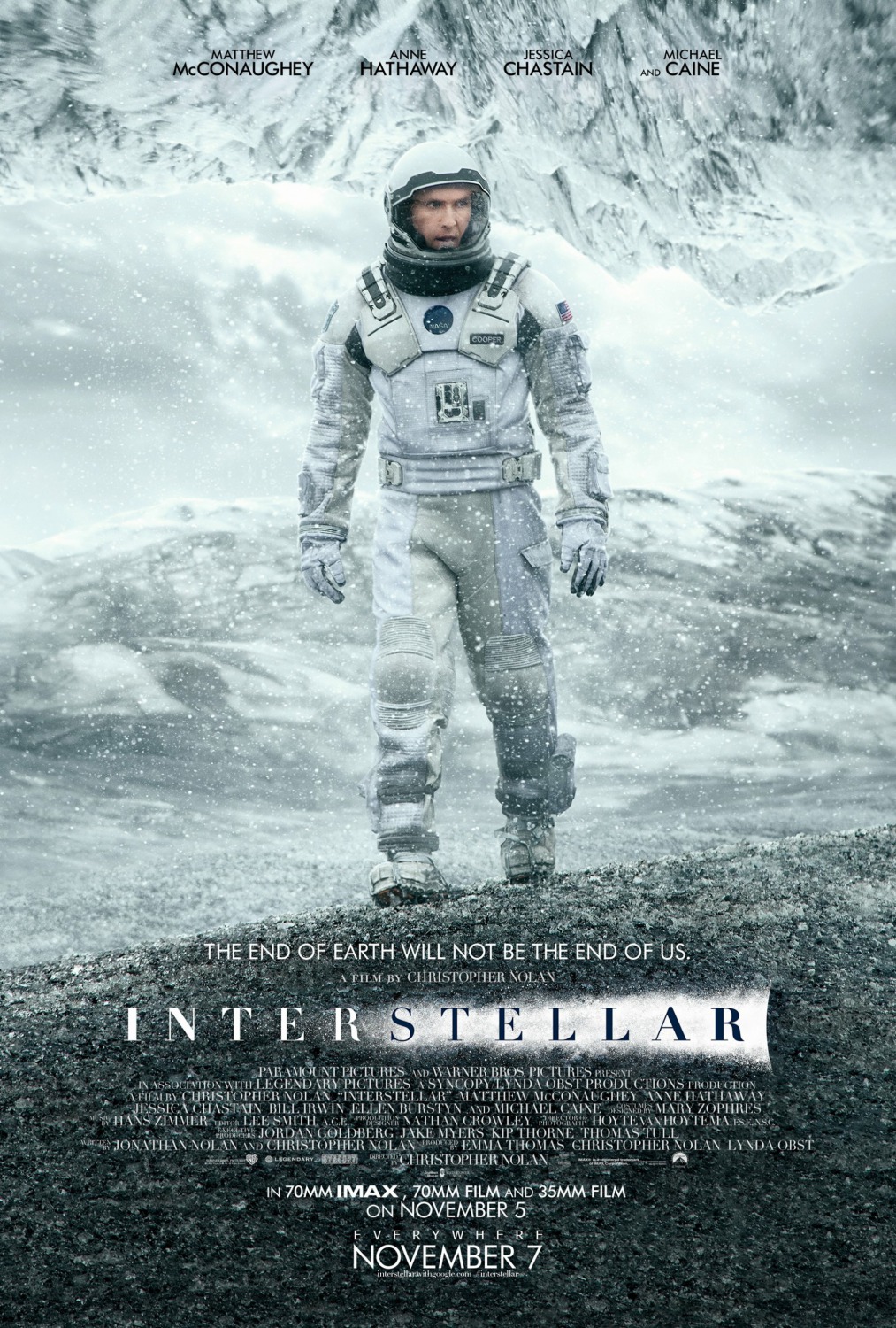 Extra Large Movie Poster Image for Interstellar (#2 of 10)