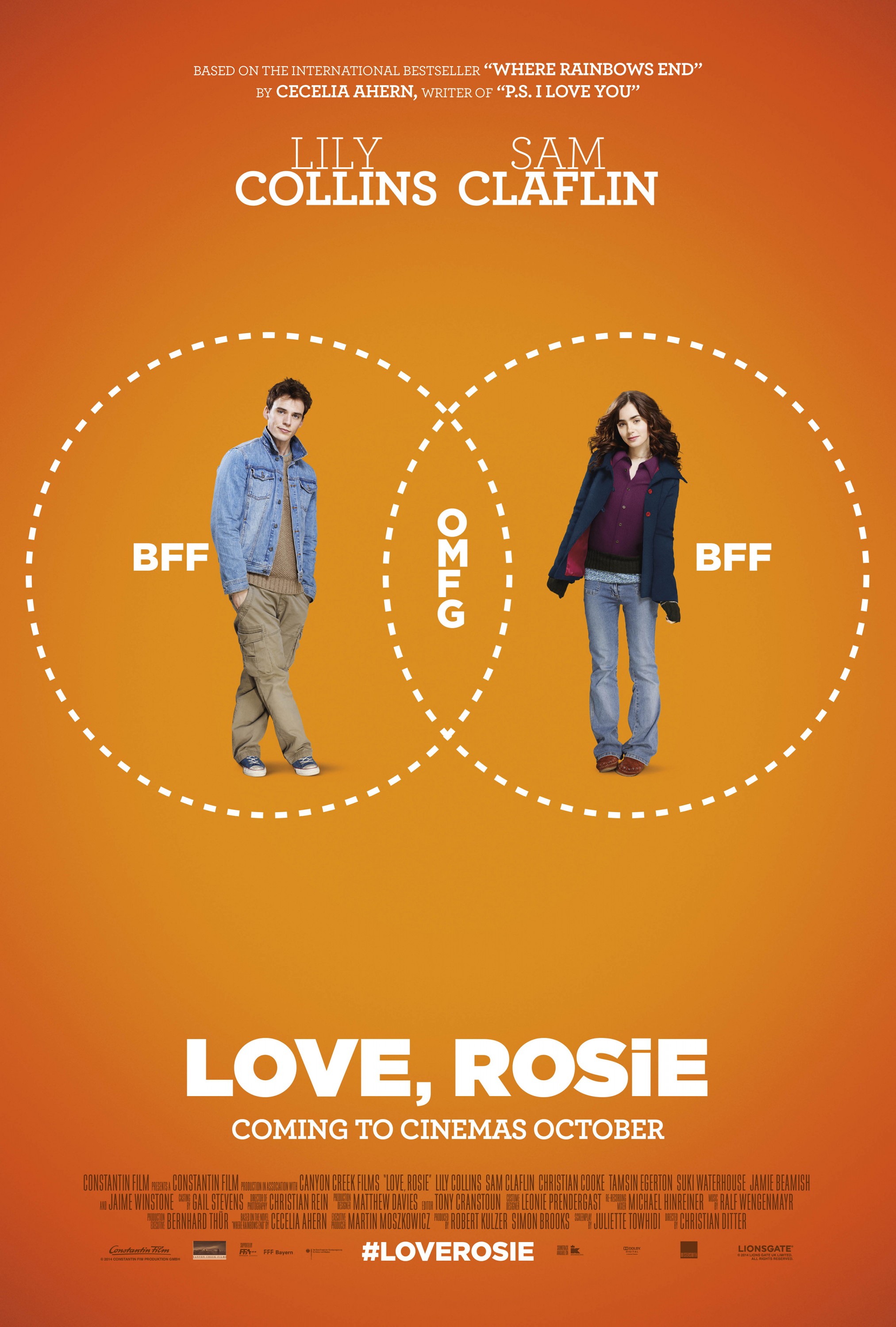 Mega Sized Movie Poster Image for Love, Rosie (#3 of 11)