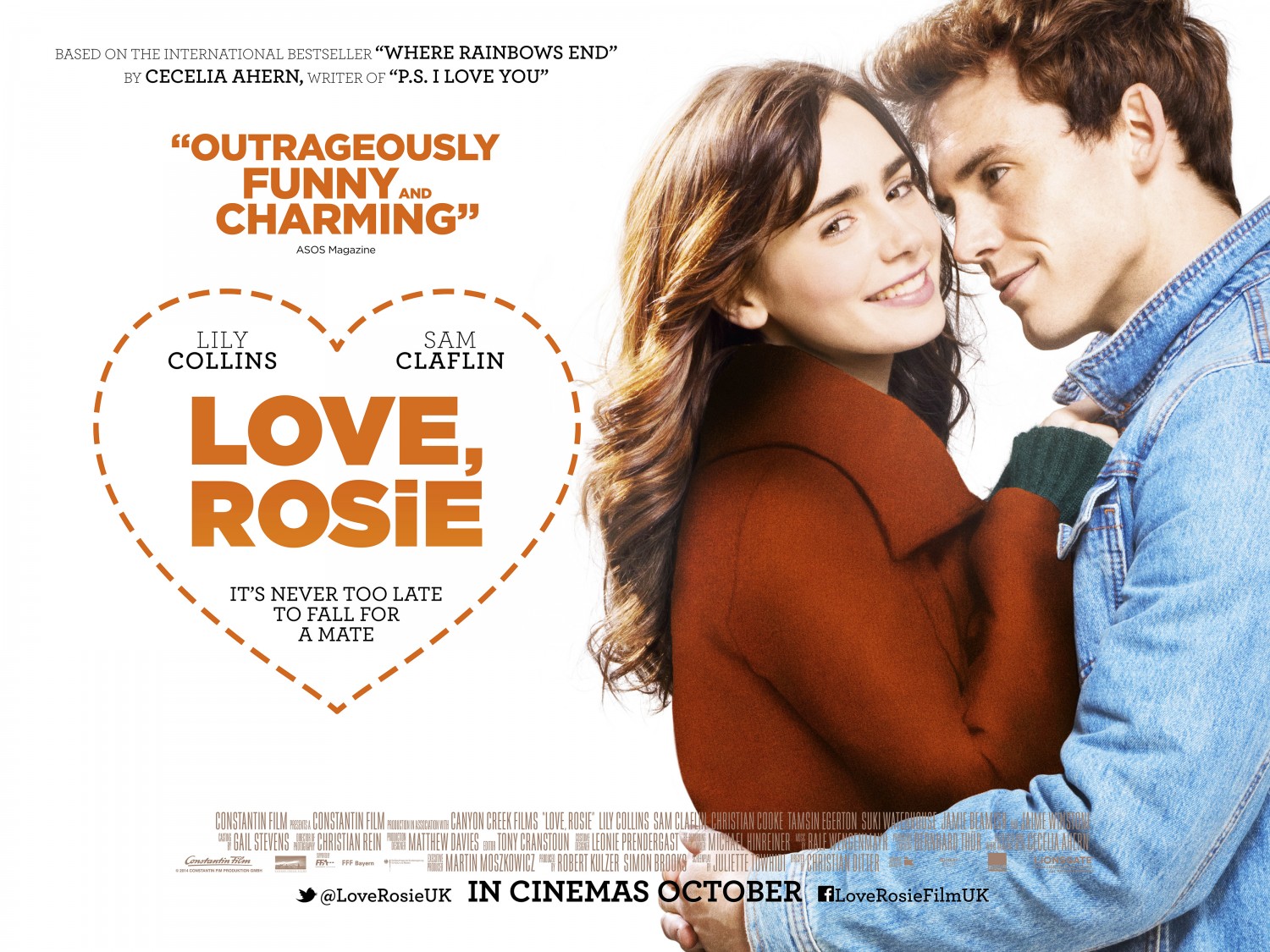 Extra Large Movie Poster Image for Love, Rosie (#6 of 11)