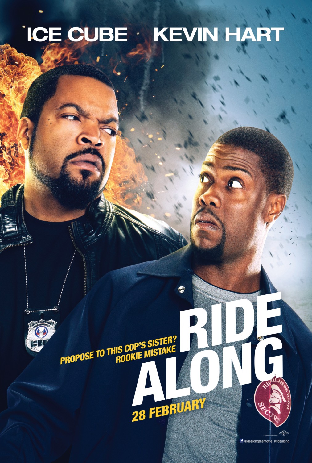 Extra Large Movie Poster Image for Ride Along (#2 of 2)