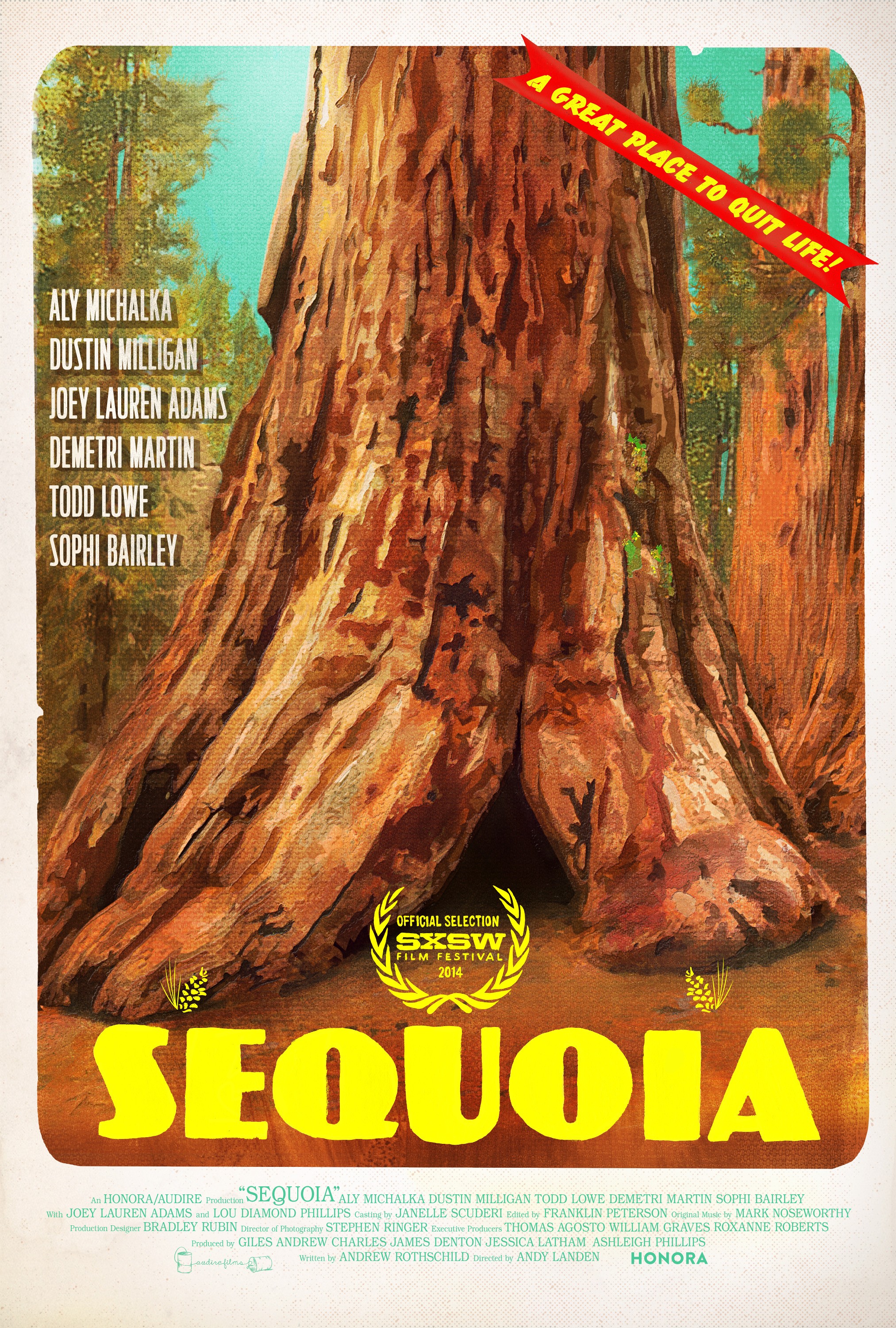 Mega Sized Movie Poster Image for Sequoia 