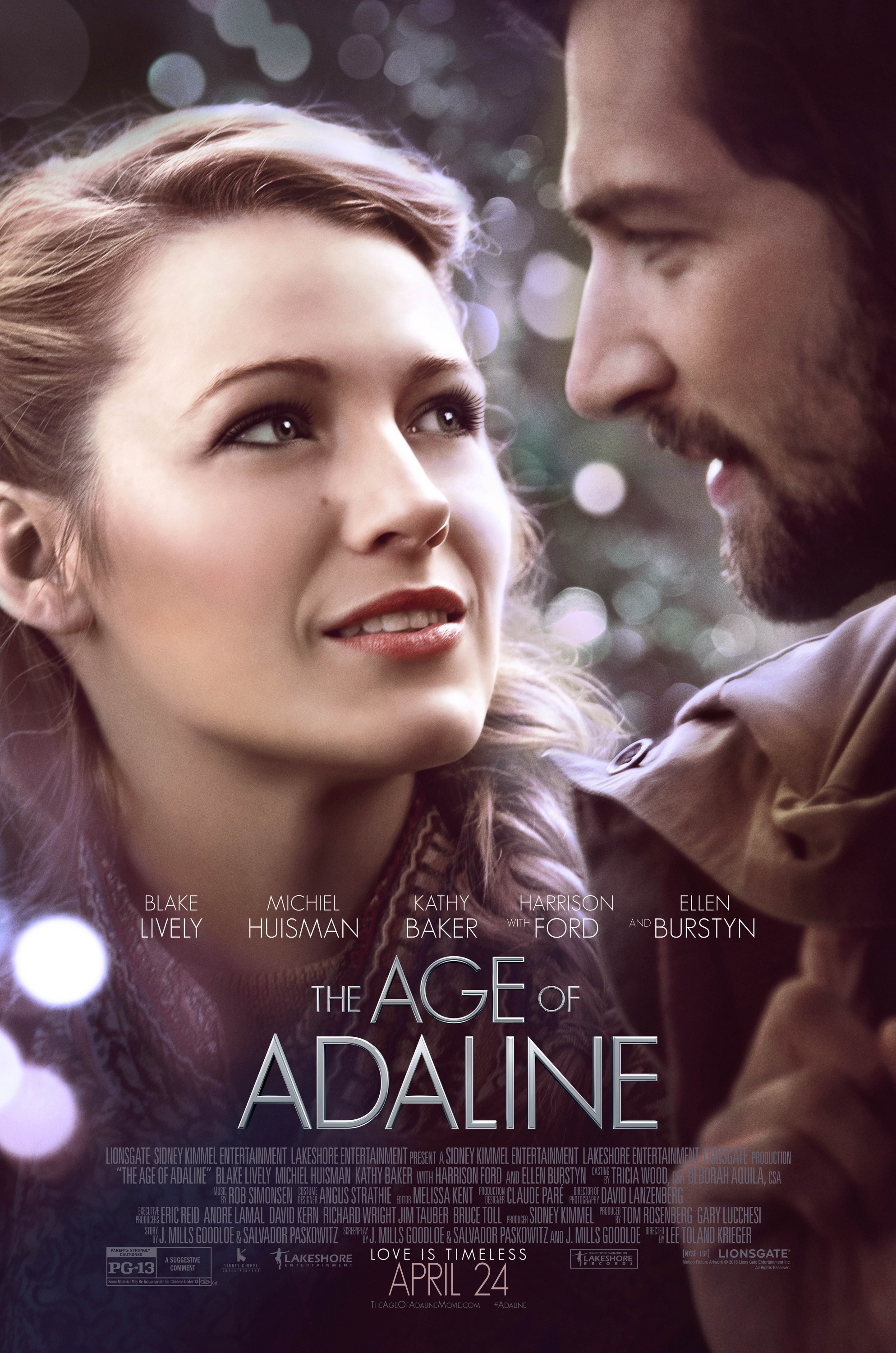 Mega Sized Movie Poster Image for The Age of Adaline (#13 of 14)
