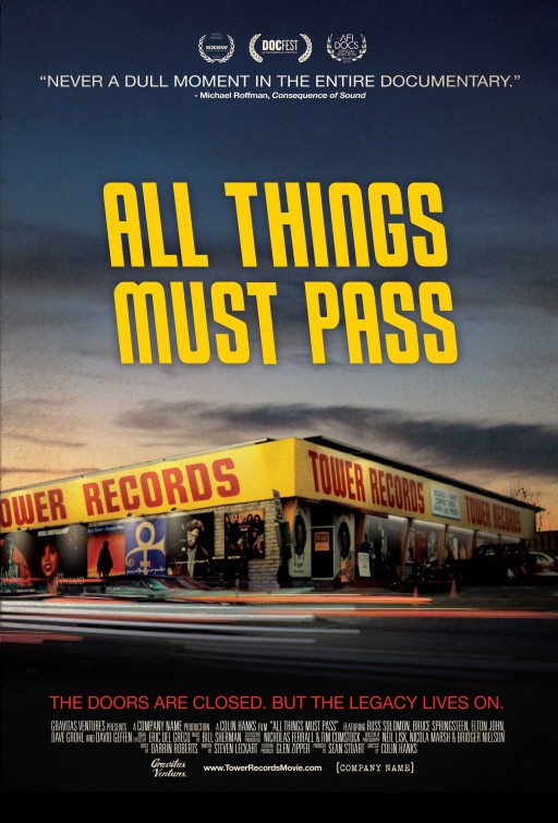All Things Must Pass: The Rise and Fall of Tower Records Movie Poster