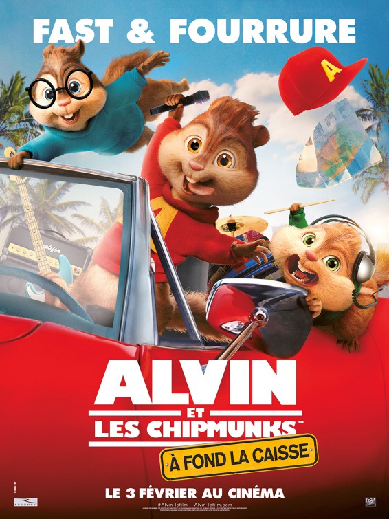 Alvin and the Chipmunks: The Road Chip Movie Poster