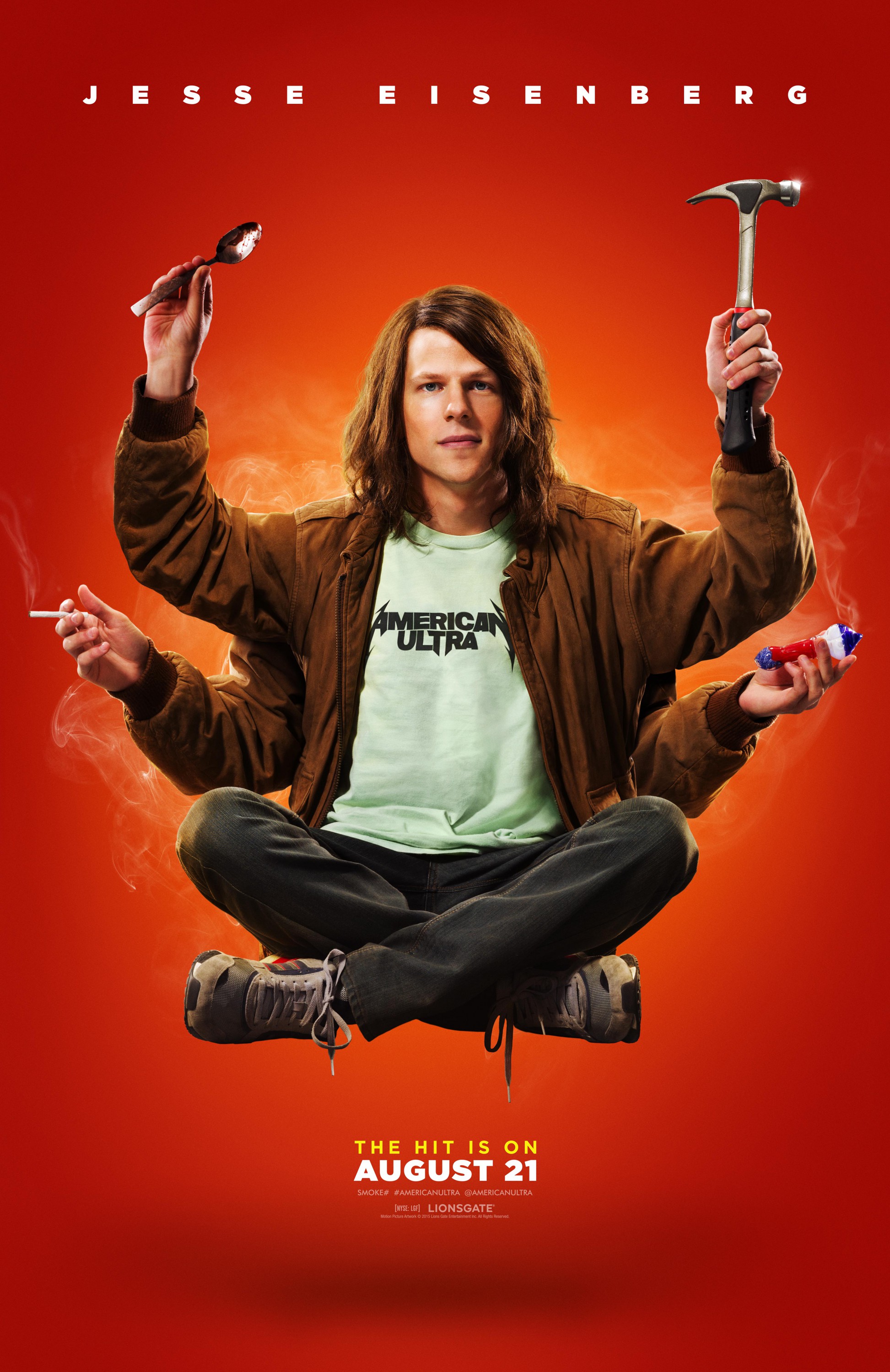 Mega Sized Movie Poster Image for American Ultra (#4 of 8)