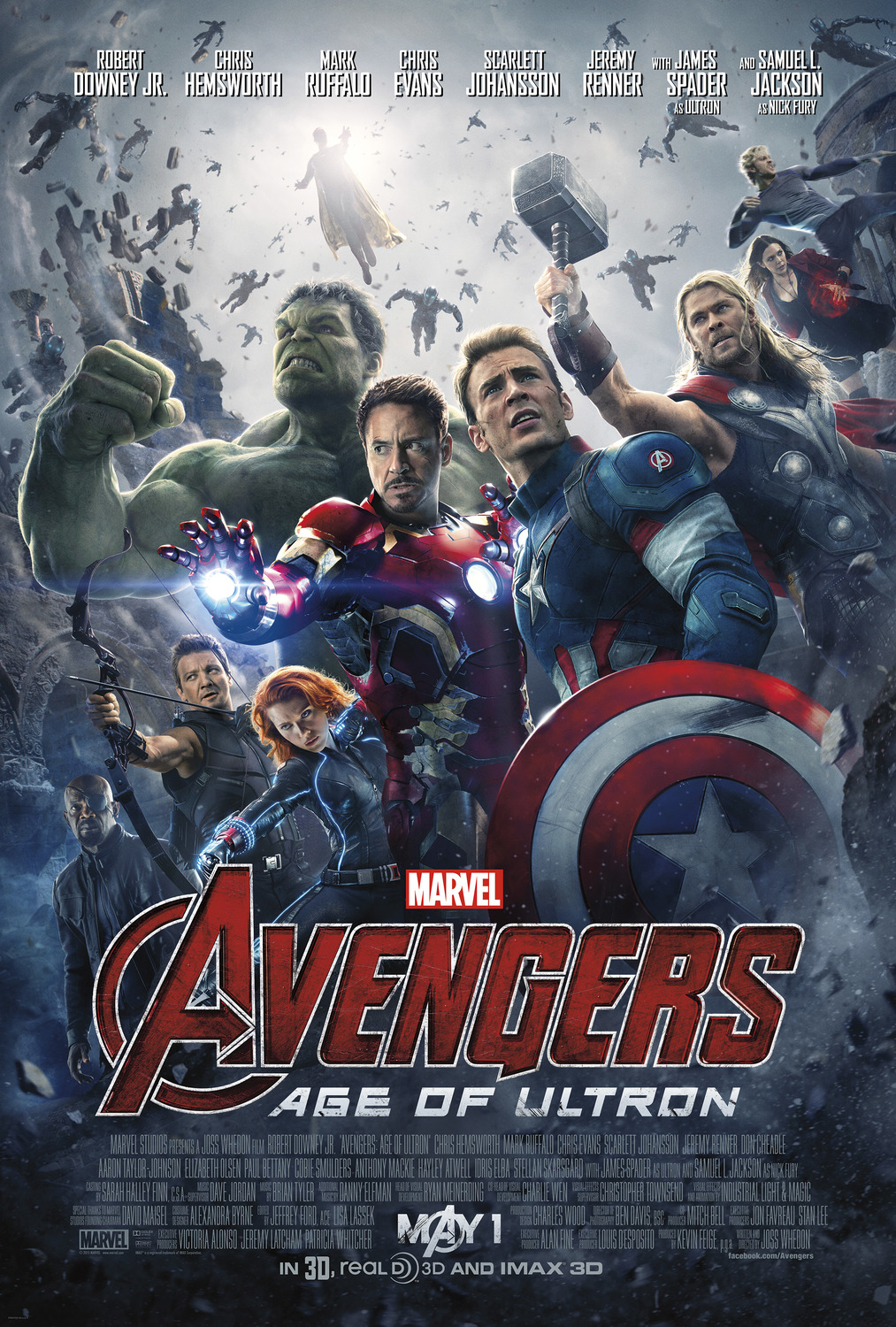 Extra Large Movie Poster Image for Avengers: Age of Ultron (#11 of 36)