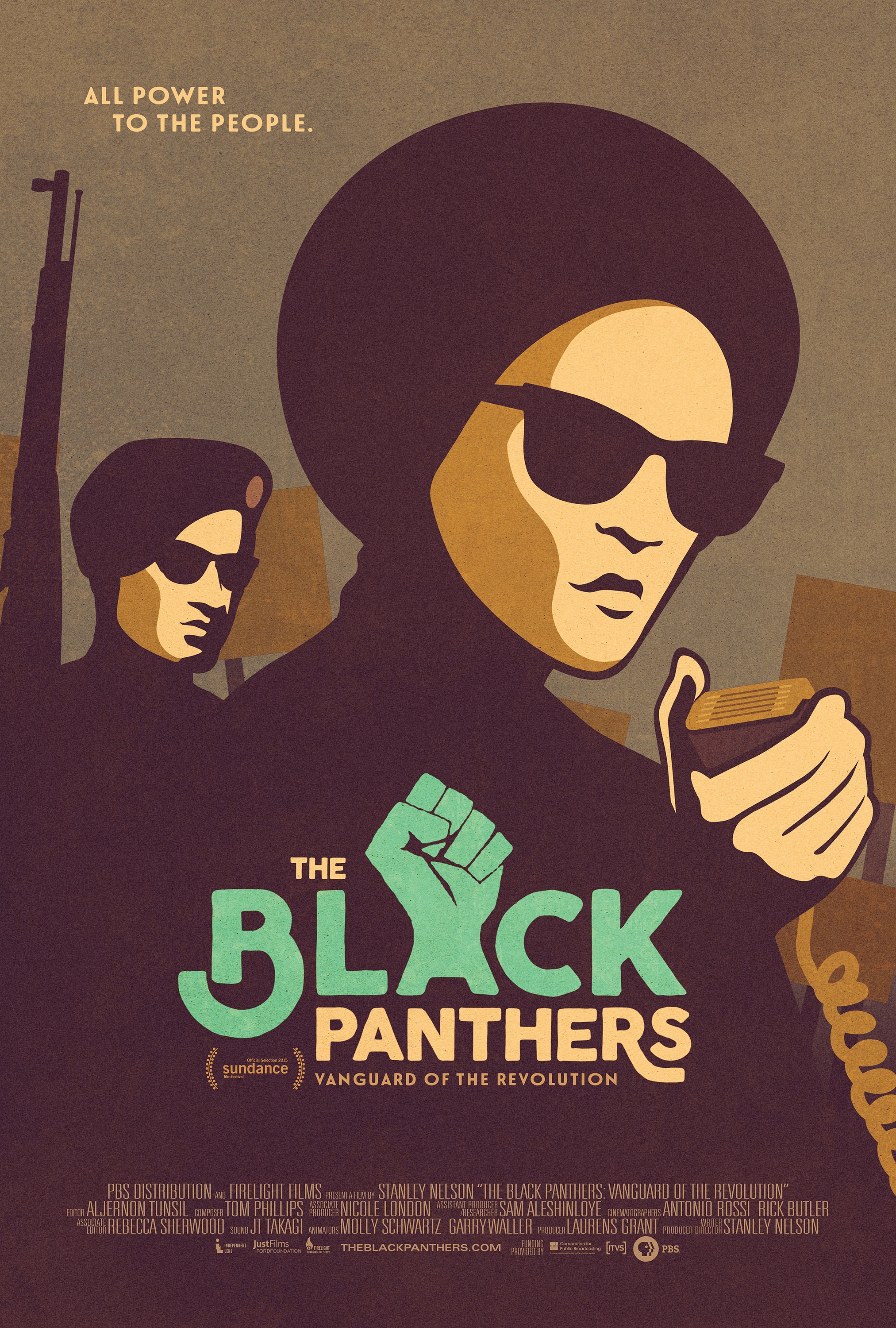 Mega Sized Movie Poster Image for The Black Panthers: Vanguard of the Revolution 